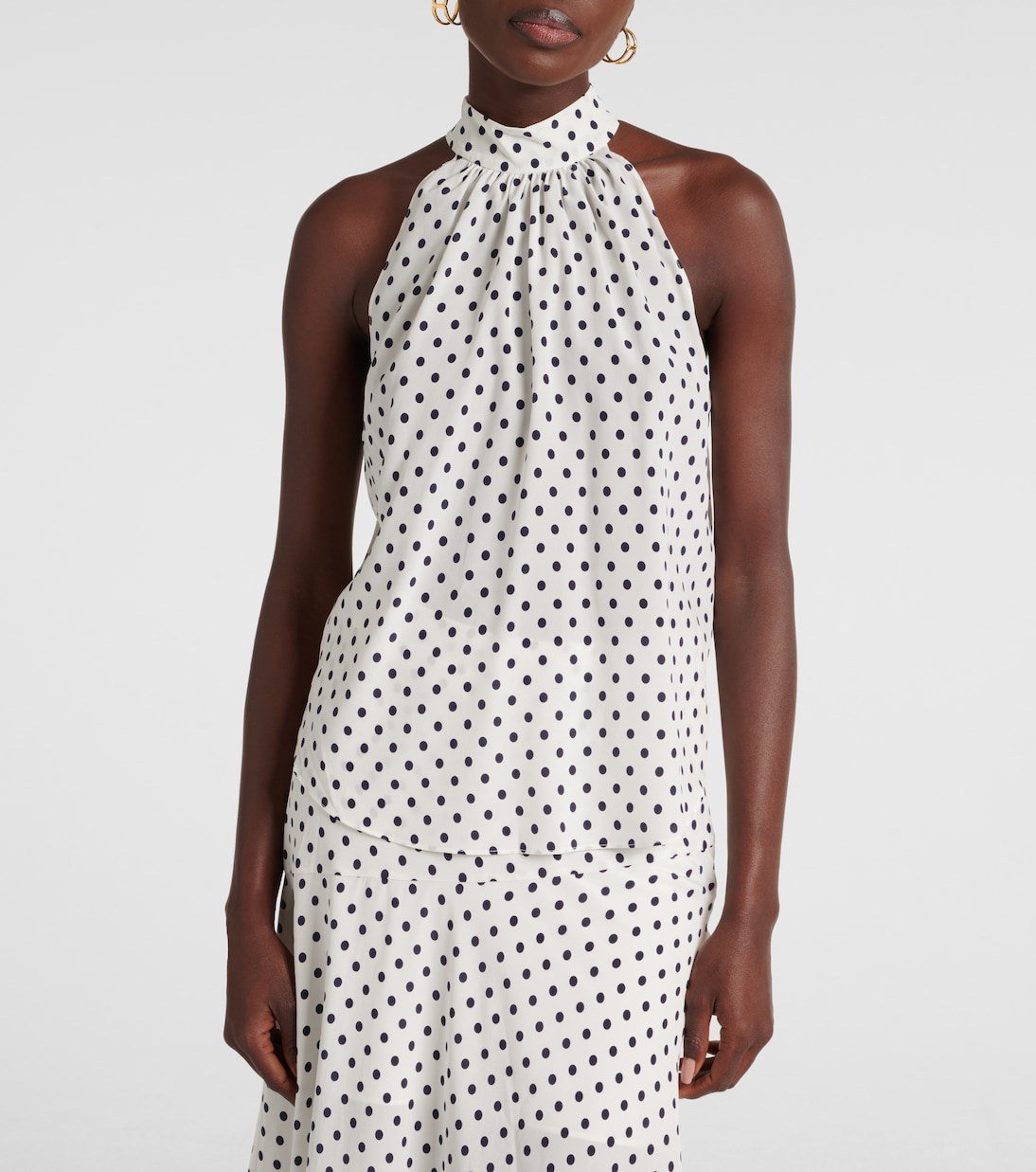Top Kovi in misto seta a pois | Veronica Beard