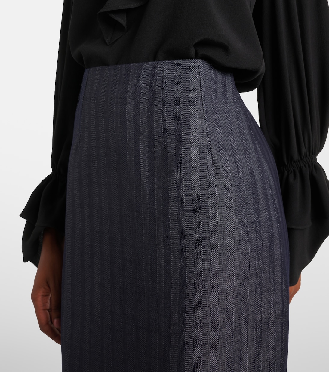 Jupe crayon en laine mélangée | Etro