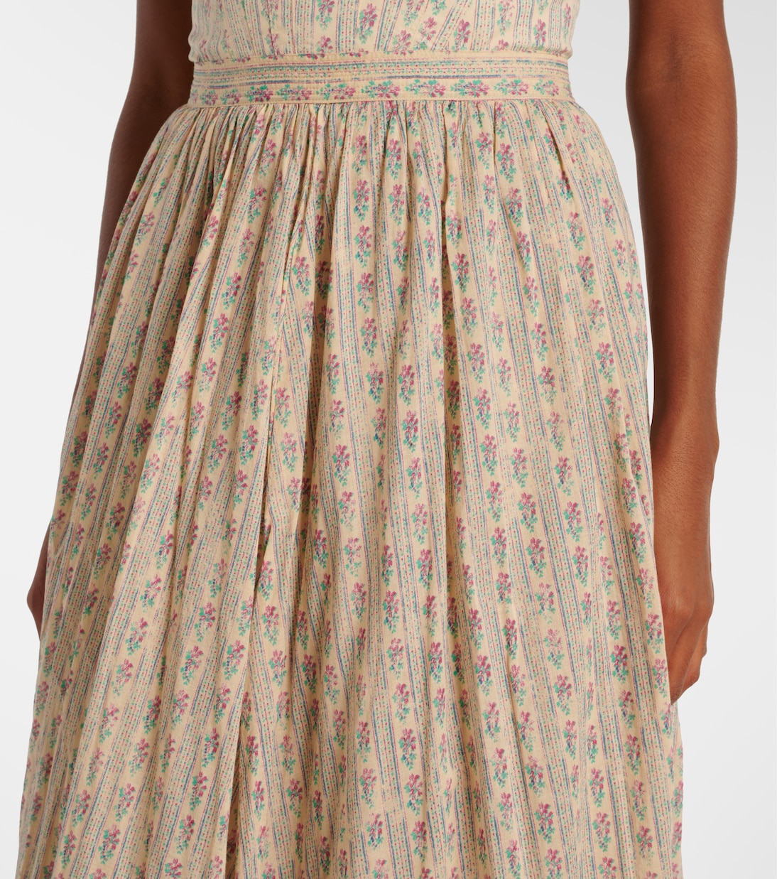 Falda midi de algodón floral | Polo Ralph Lauren