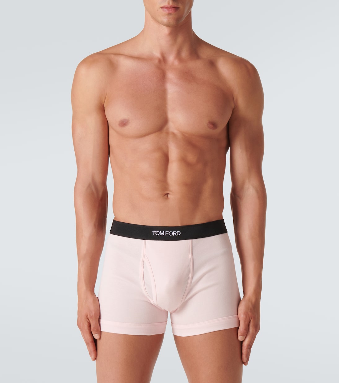 Boxer in jersey di misto cotone con logo | Tom Ford