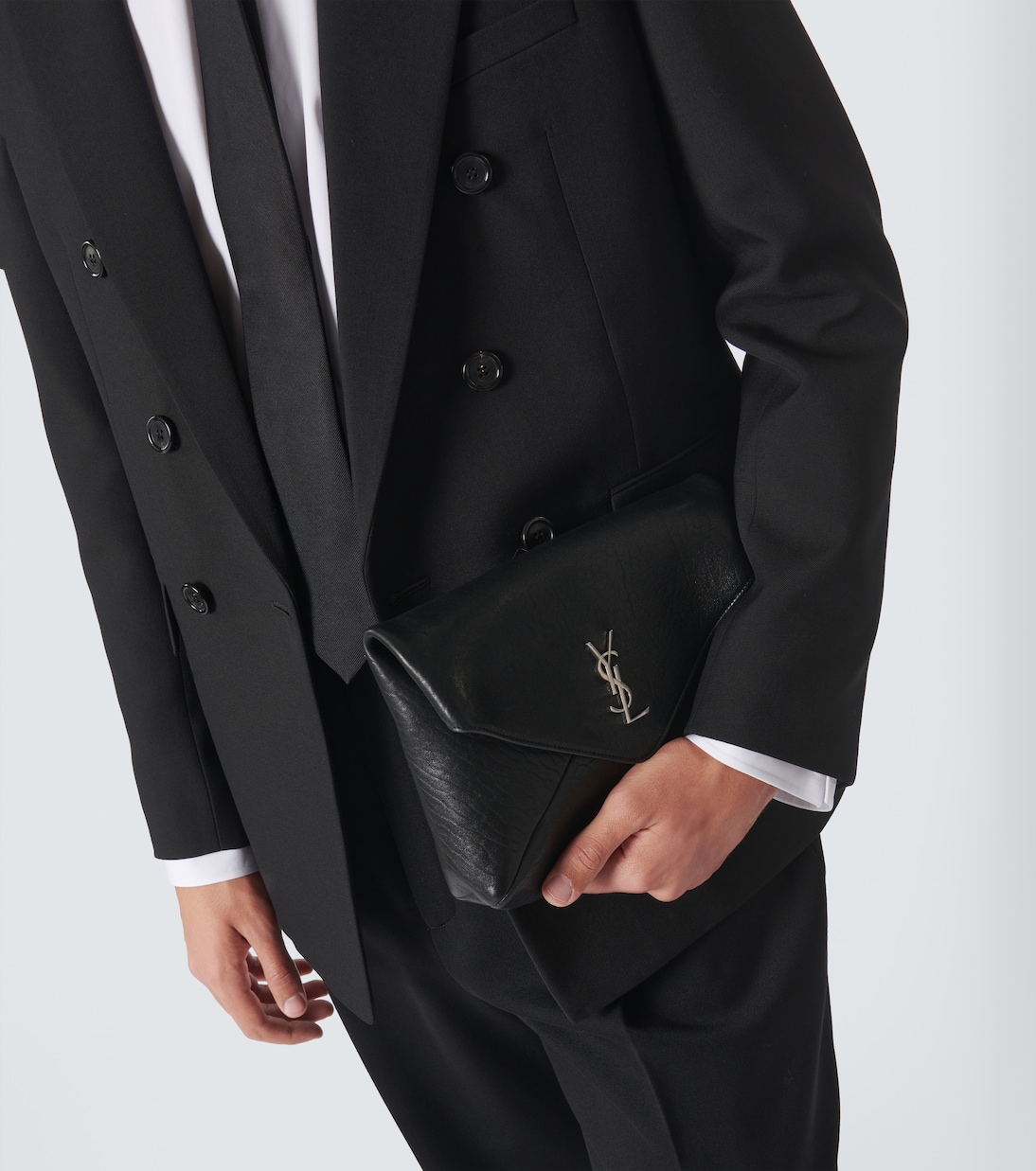 Messenger Bag Cassandre Envelope aus Leder | Saint Laurent