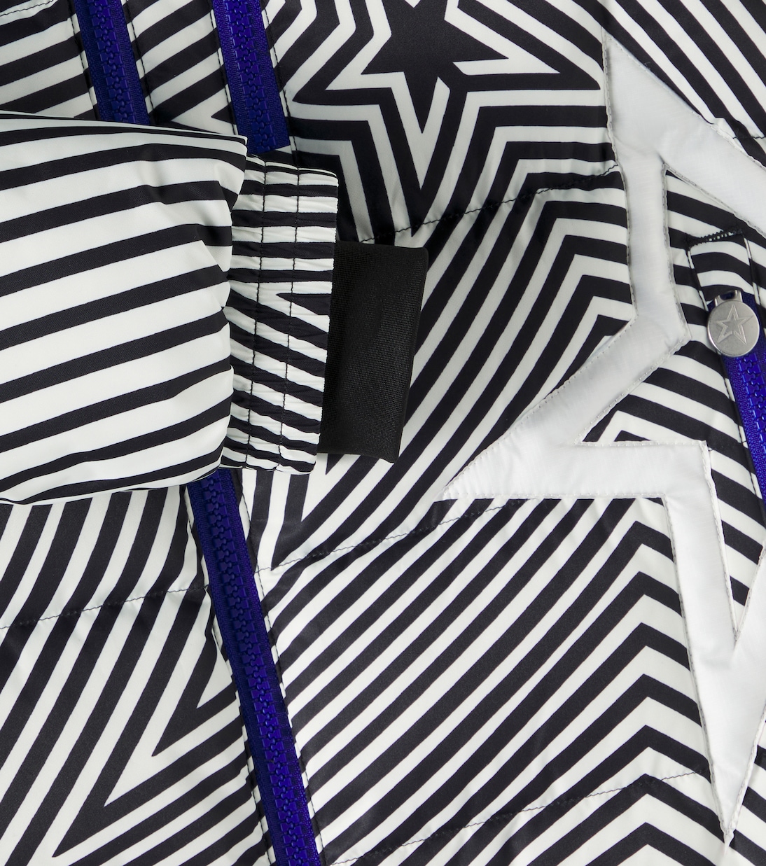 Super Mojo printed down ski jacket | Perfect Moment Kids