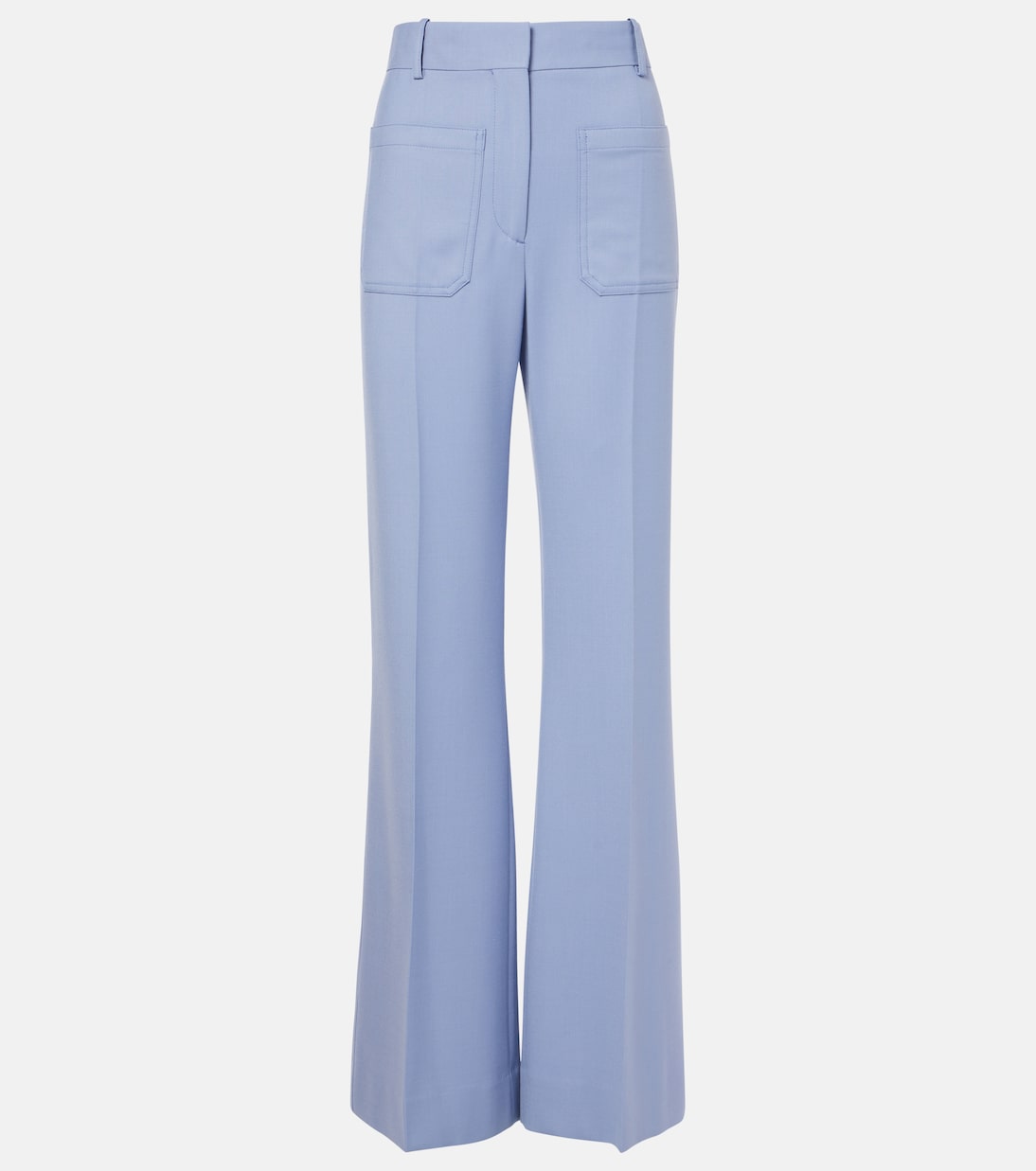 Pantalones rectos Alina de tiro alto | Victoria Beckham
