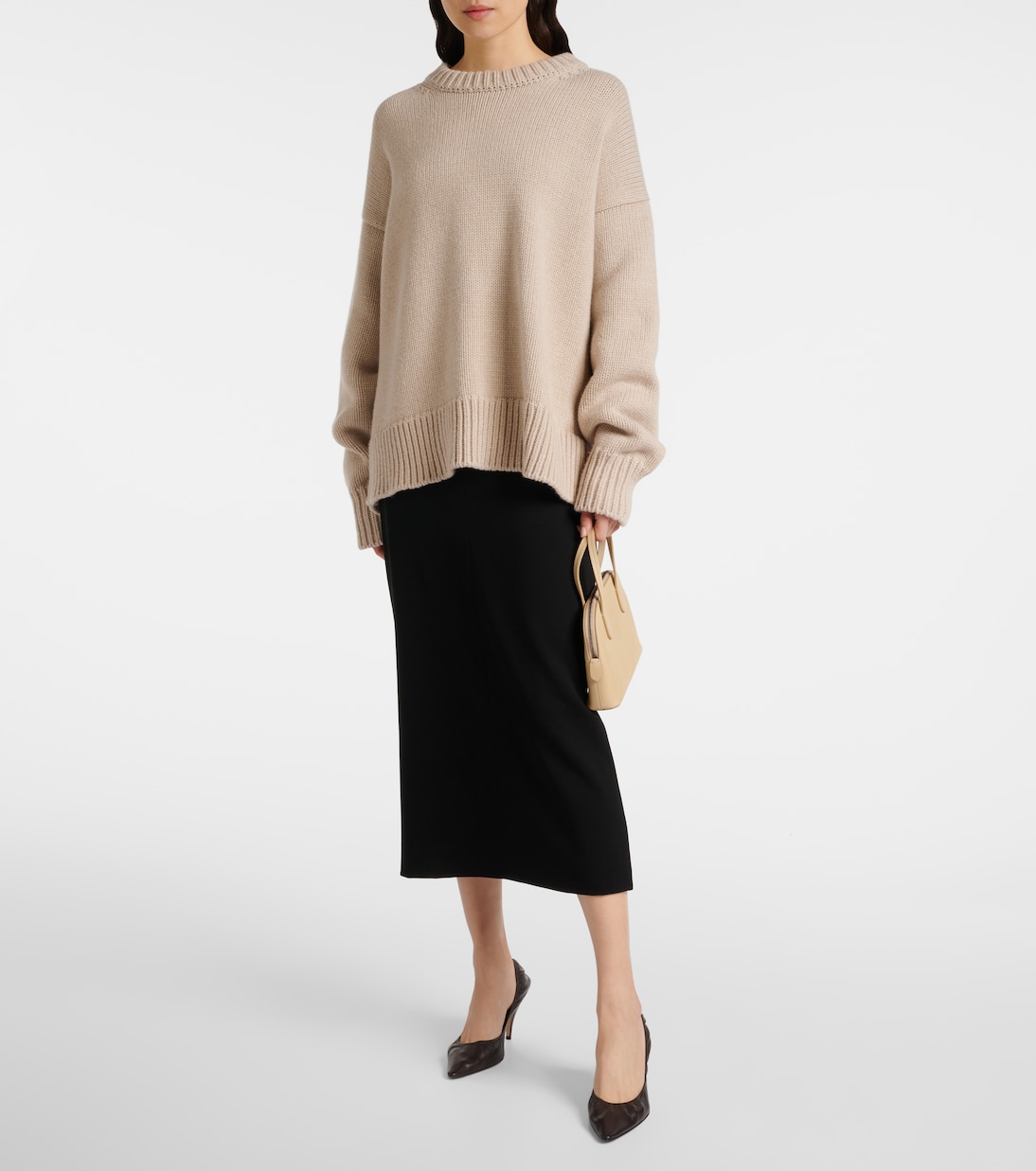 Borsa Ingrid in pelle | The Row