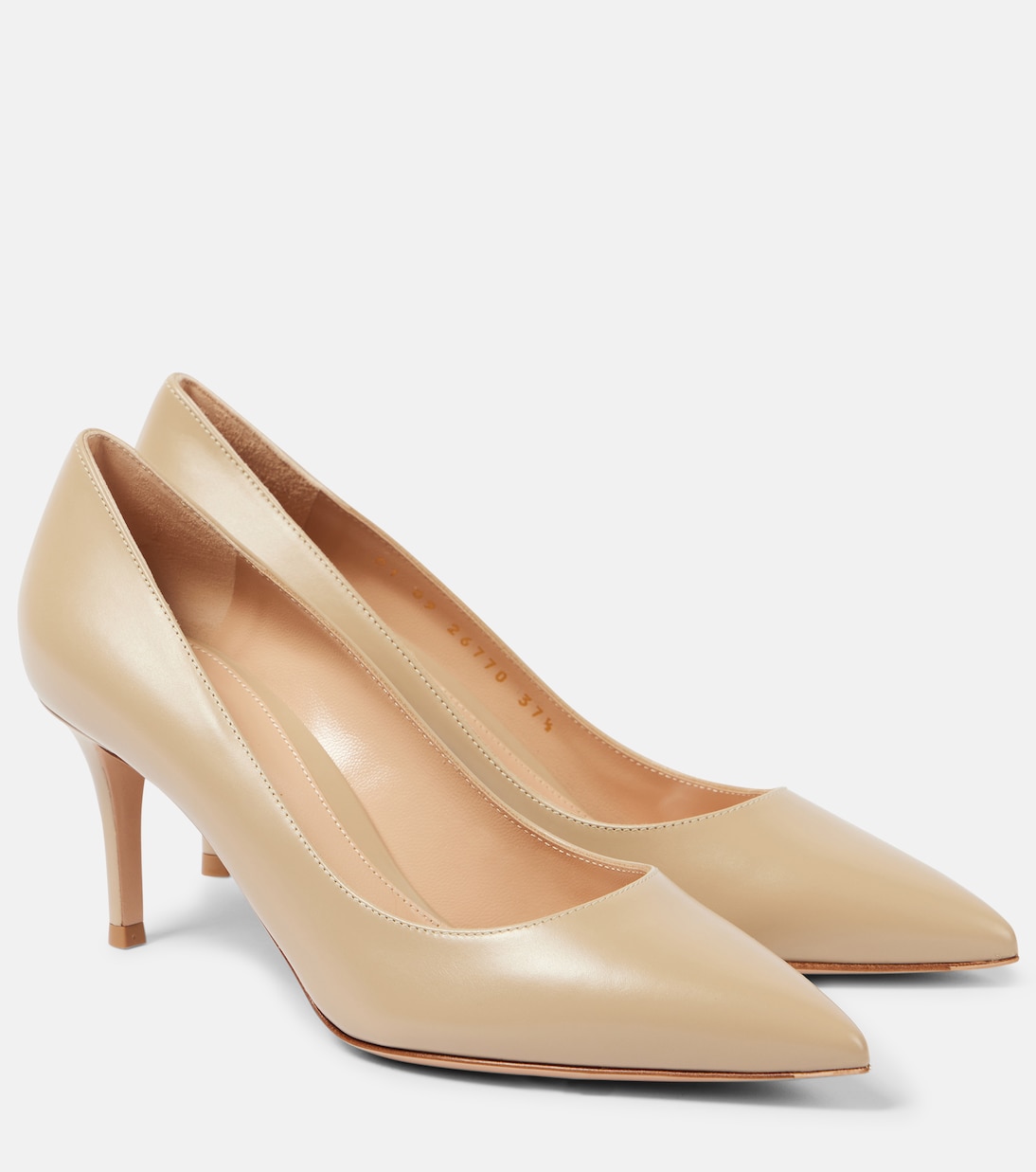 Pumps Gianvito 70 aus Leder | Gianvito Rossi