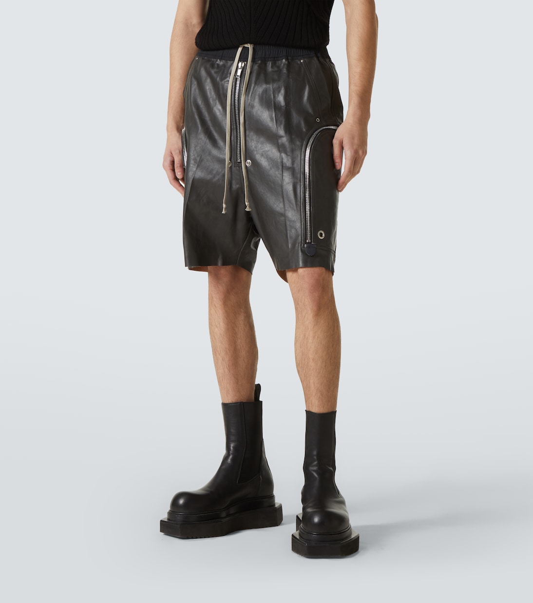 Shorts aus Leder | Rick Owens