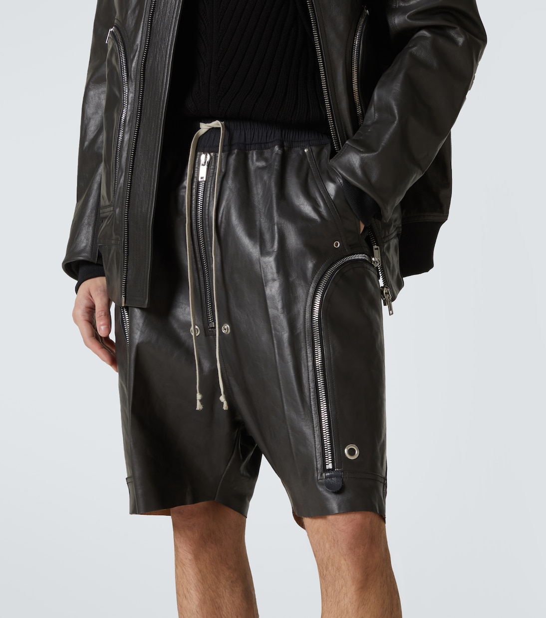 Shorts aus Leder | Rick Owens