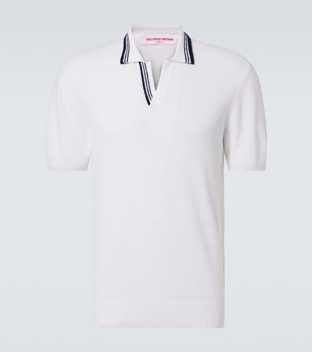 Polo Horton in bouclé di misto cotone  | Orlebar Brown