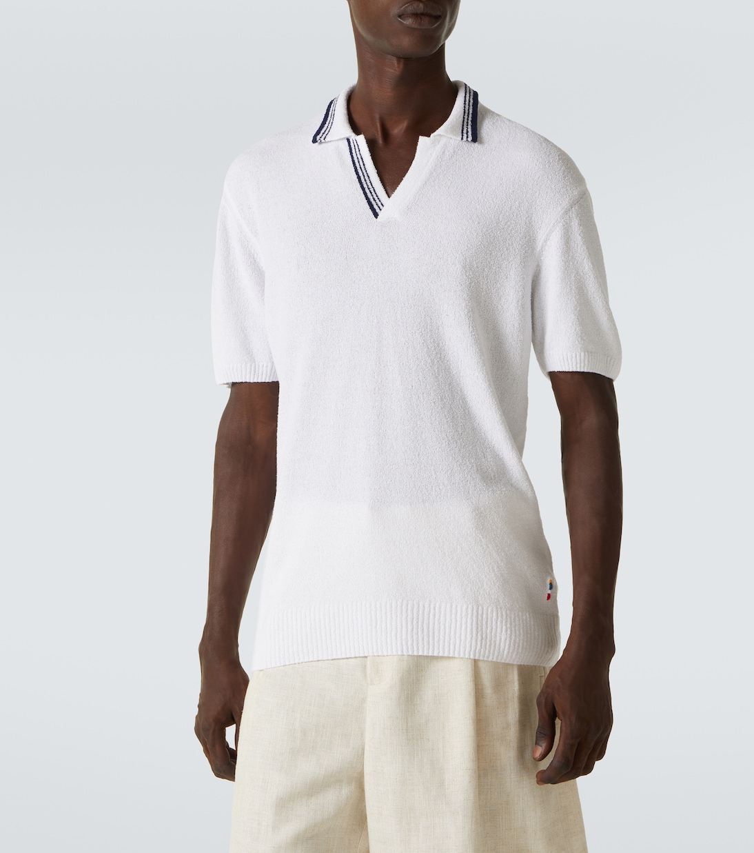 Polo Horton in bouclé di misto cotone  | Orlebar Brown