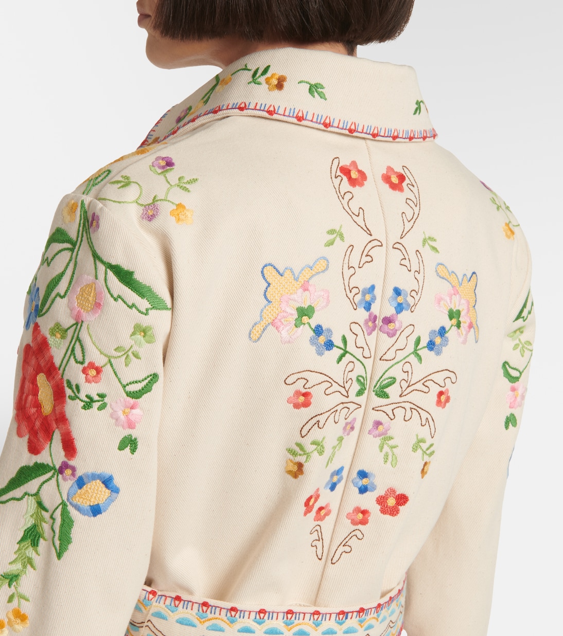 Veste brodée à fleurs | Valentino