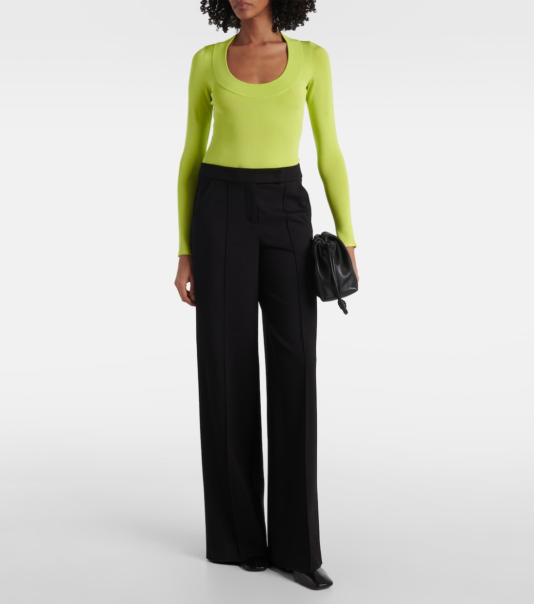 Sasha jersey bodysuit | Galvan