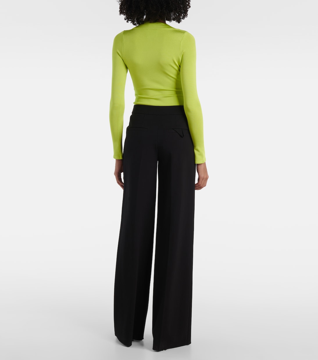 Sasha jersey bodysuit | Galvan