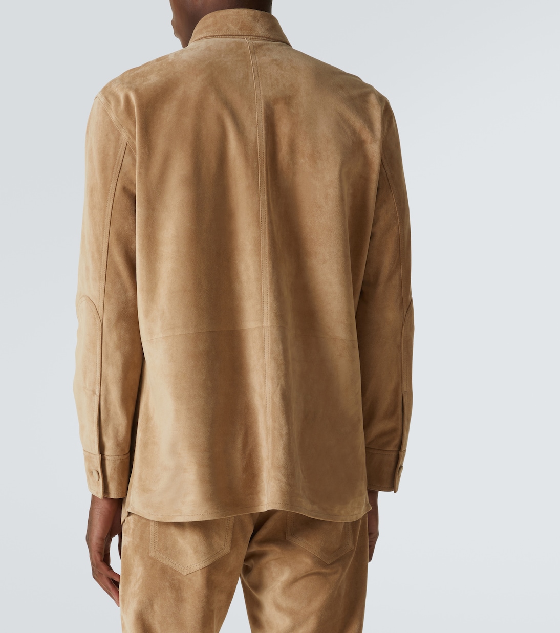 Hemdjacke Lucas aus Veloursleder | Gabriela Hearst
