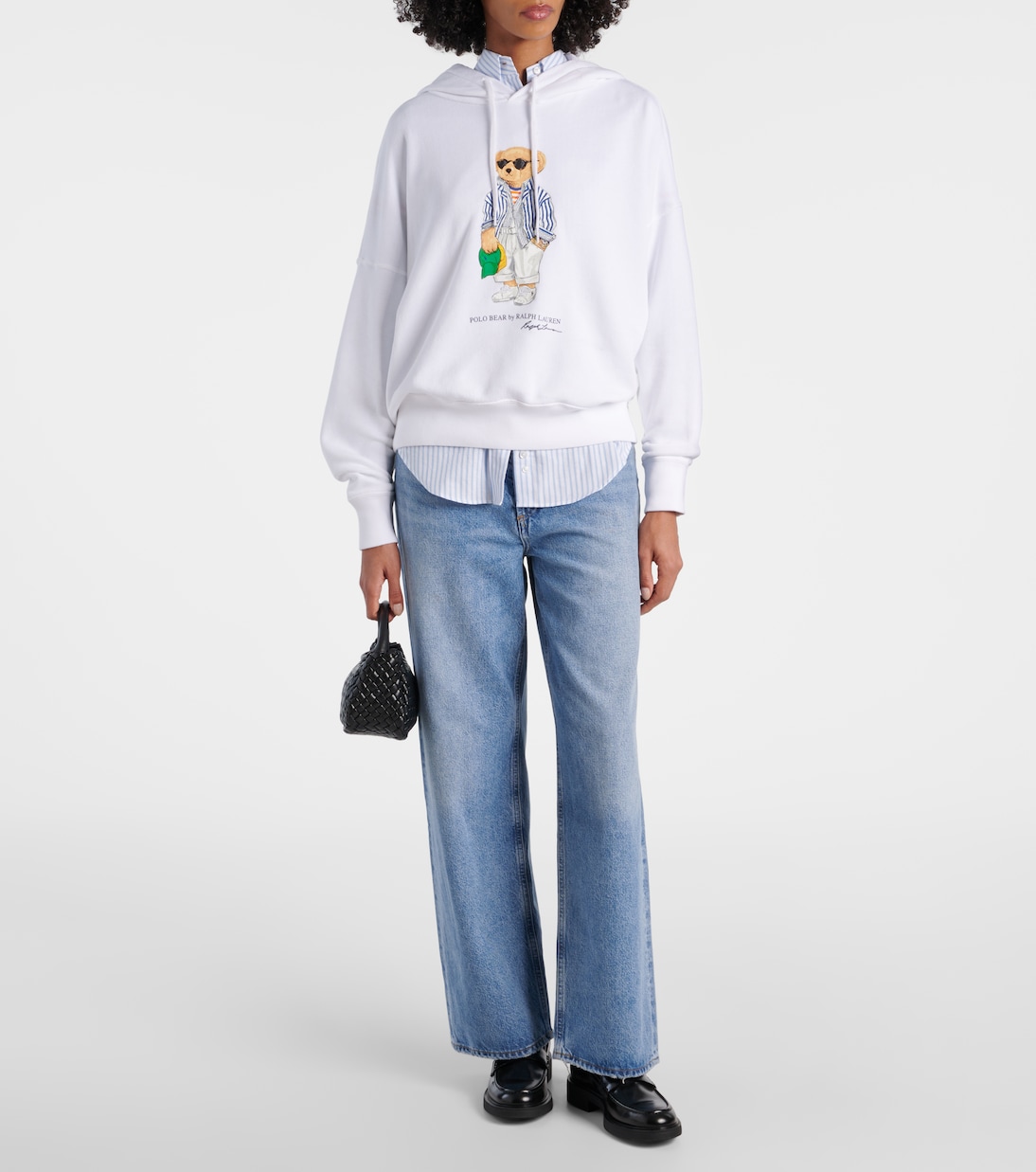 Polo Bear cotton-blend jersey hoodie | Polo Ralph Lauren