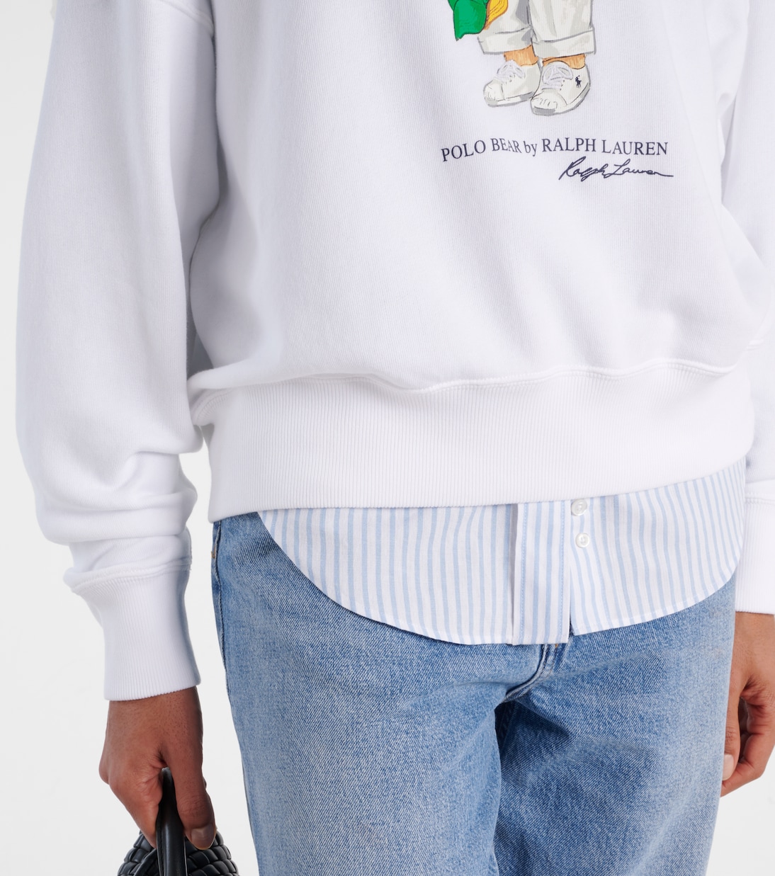 Polo Bear cotton-blend jersey hoodie | Polo Ralph Lauren