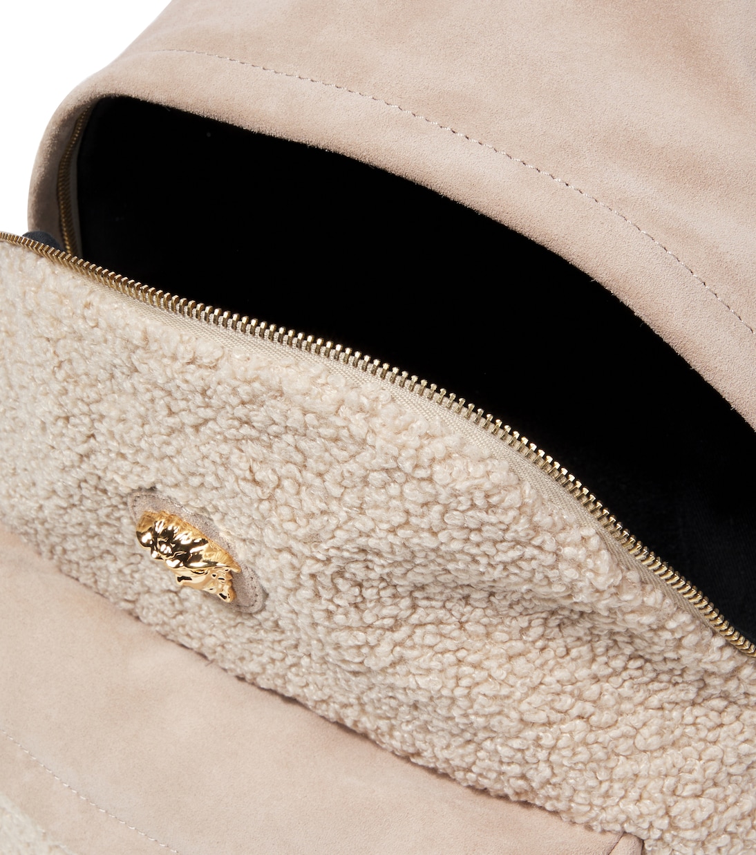 Zaino Medusa in shearling | Versace Kids