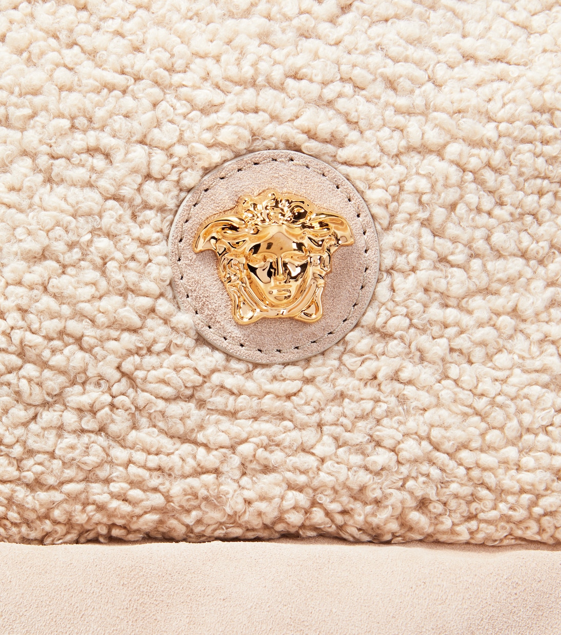 Zaino Medusa in shearling | Versace Kids