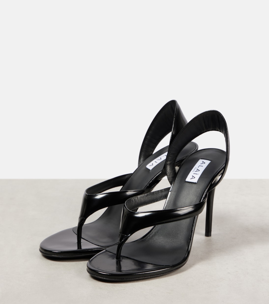 Sandali infradito in pelle ALAÏA 90, stile giovane e moderno