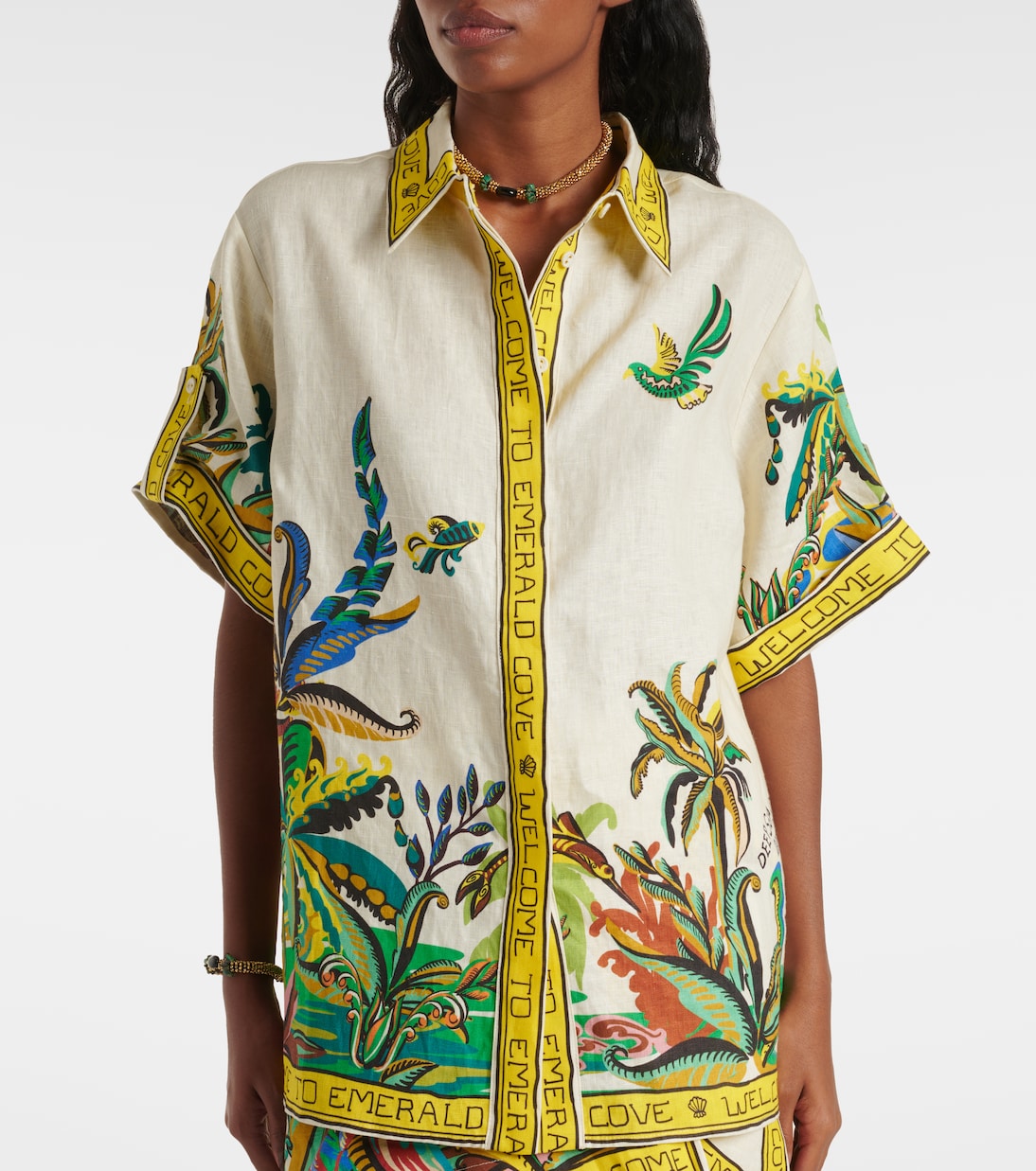 Camisa Day Dream de lino | Alémais