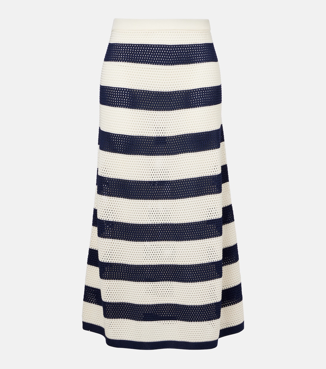 Falda midi Bateau de punto en mezcla de algodón | Eres