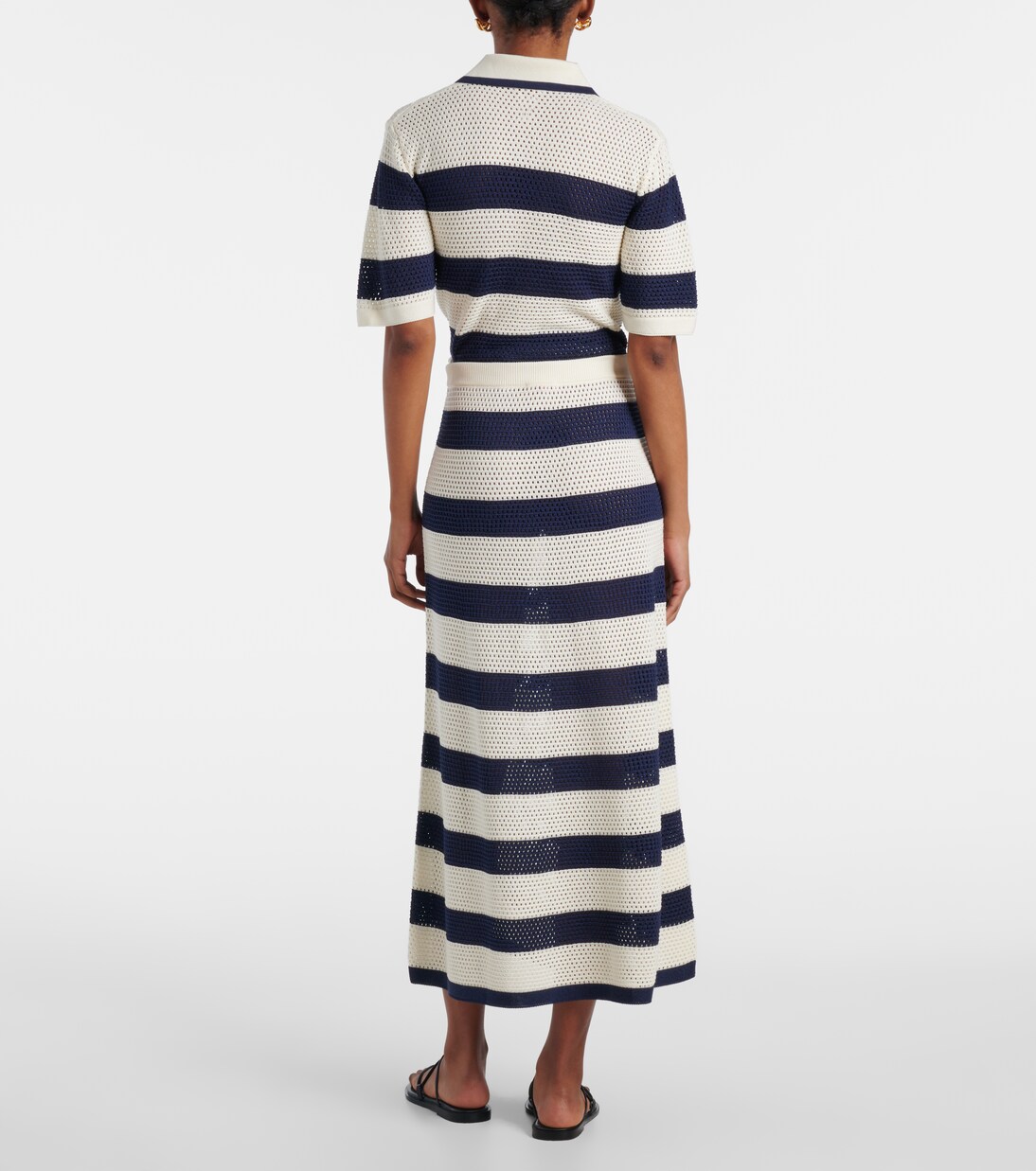 Falda midi Bateau de punto en mezcla de algodón | Eres