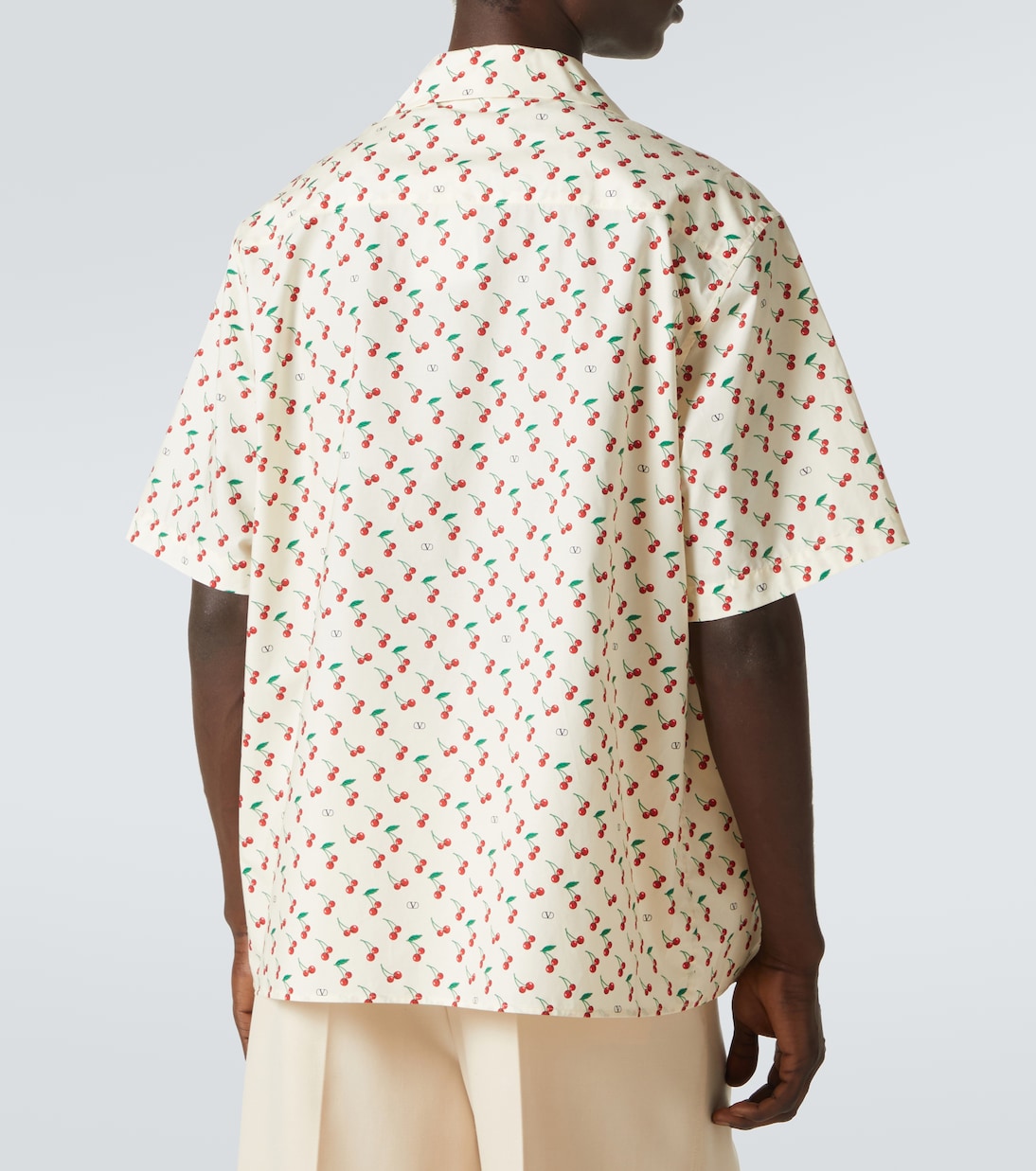 Chemise imprimée en coton | Valentino