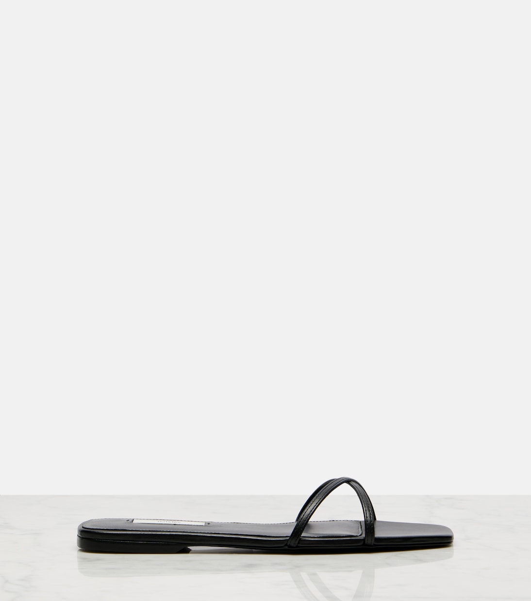 Leather slides | Toteme