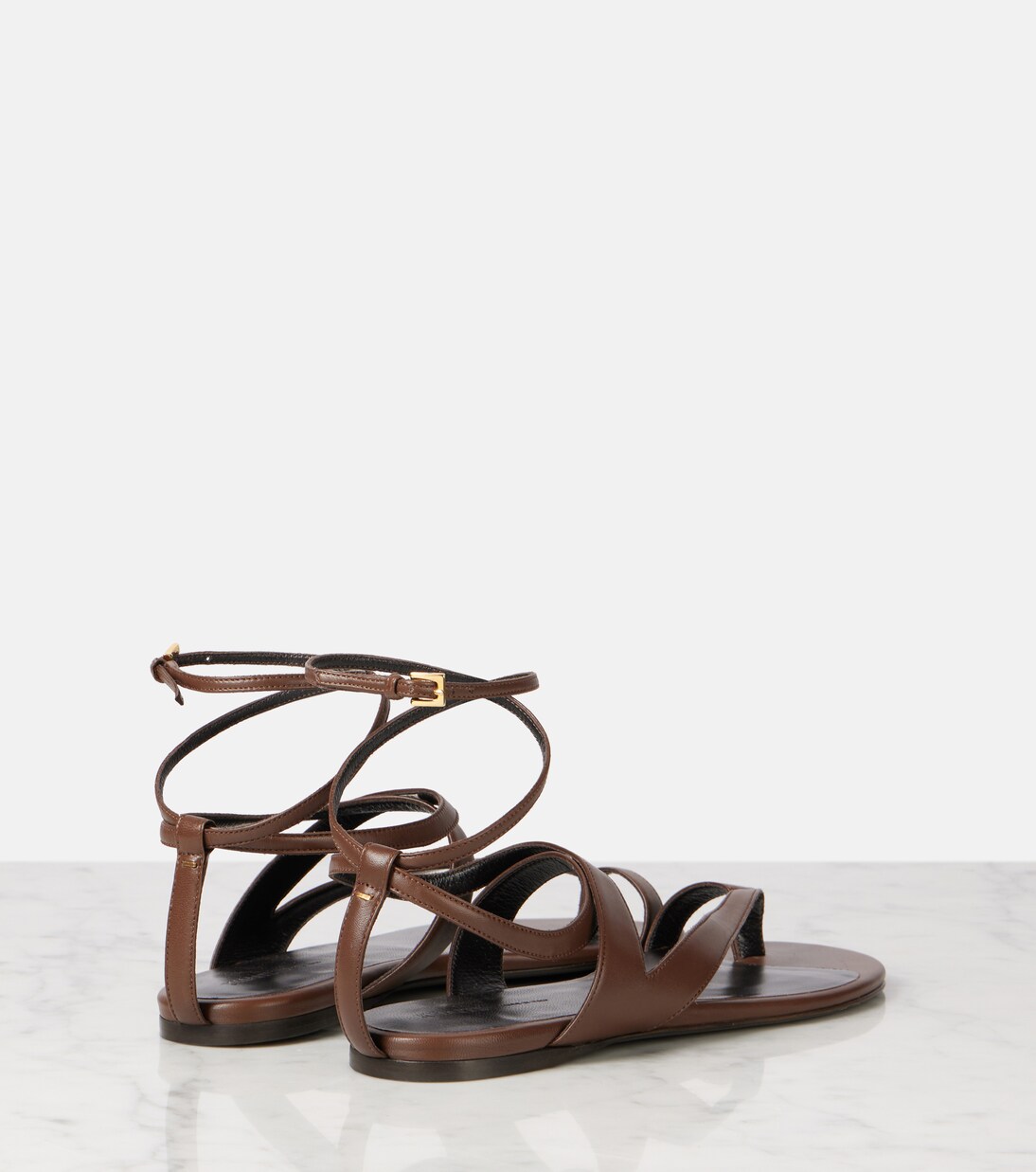 Aimee leather sandals | Khaite