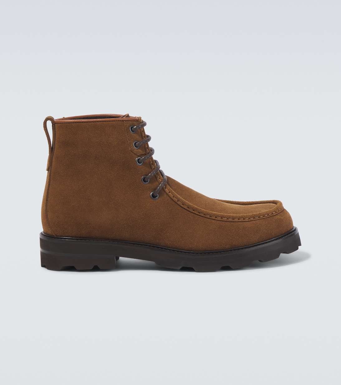 Stivali stringati in suede | Brioni