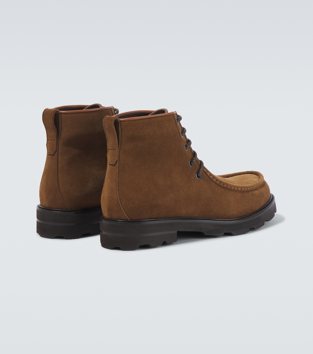 Stivali stringati in suede | Brioni