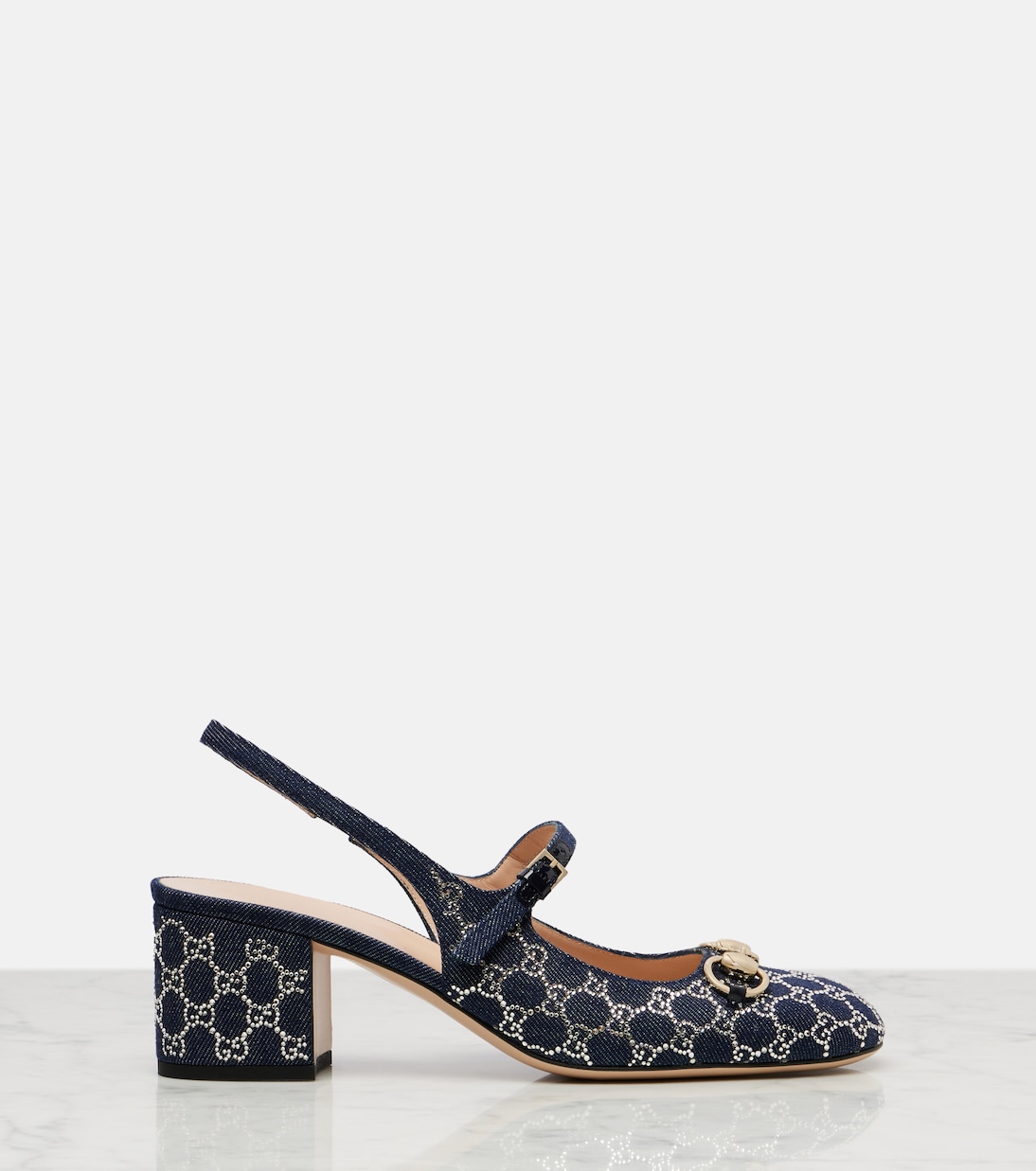 Pumps slingback Lady Horsebit | Gucci