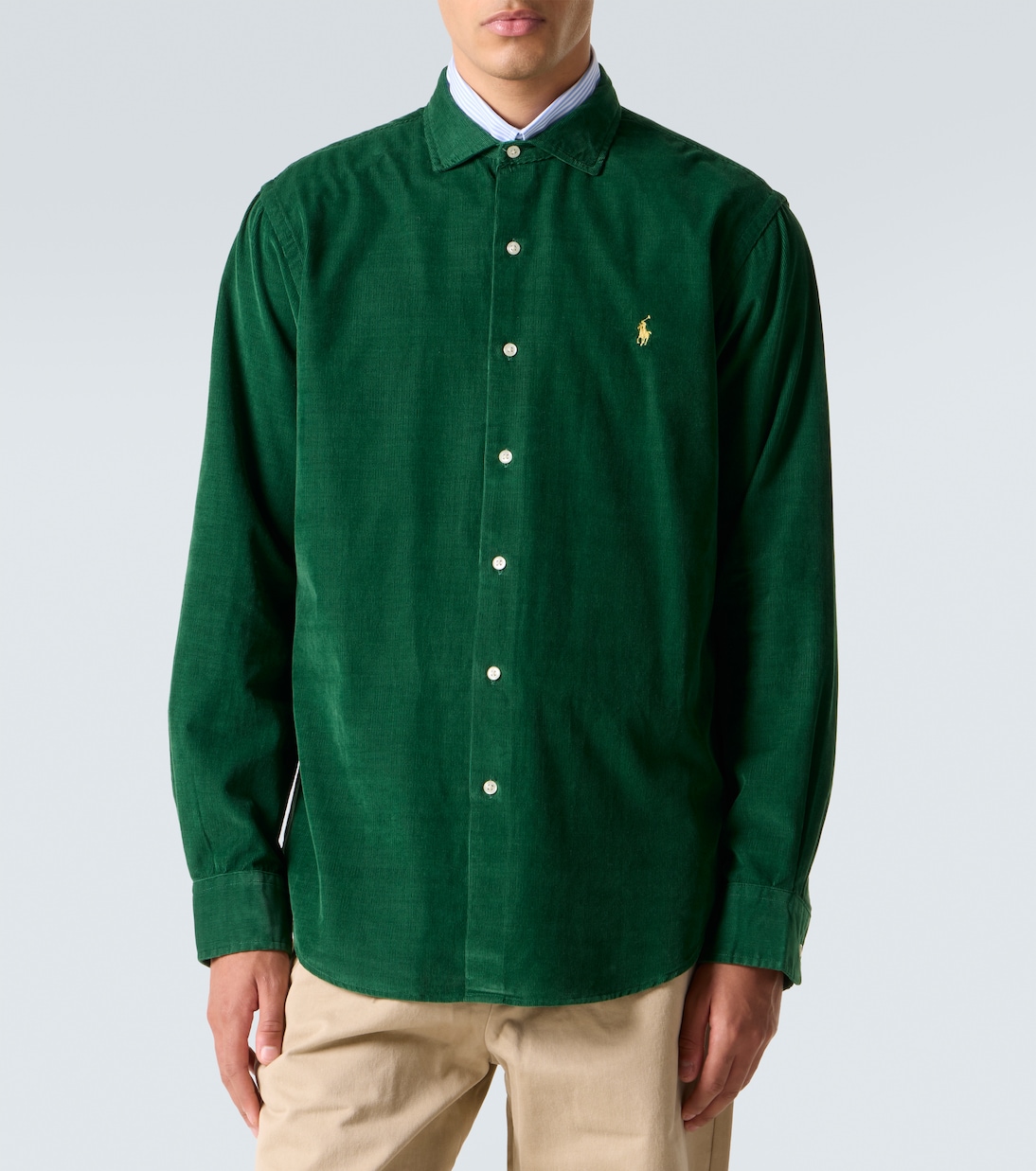 Chemise en velours côtelé de coton | Polo Ralph Lauren