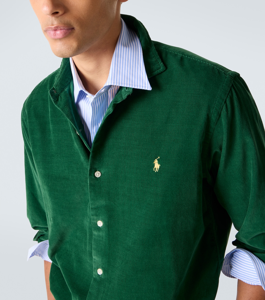 Chemise en velours côtelé de coton | Polo Ralph Lauren