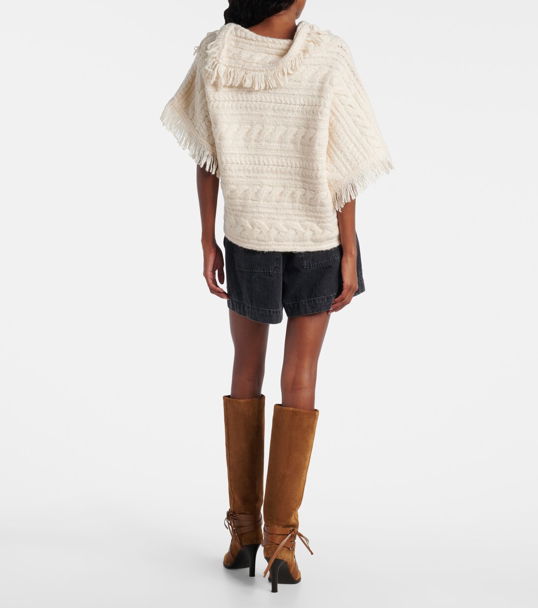 Blanche cable-knit cotton-blend sweater | Marant Etoile