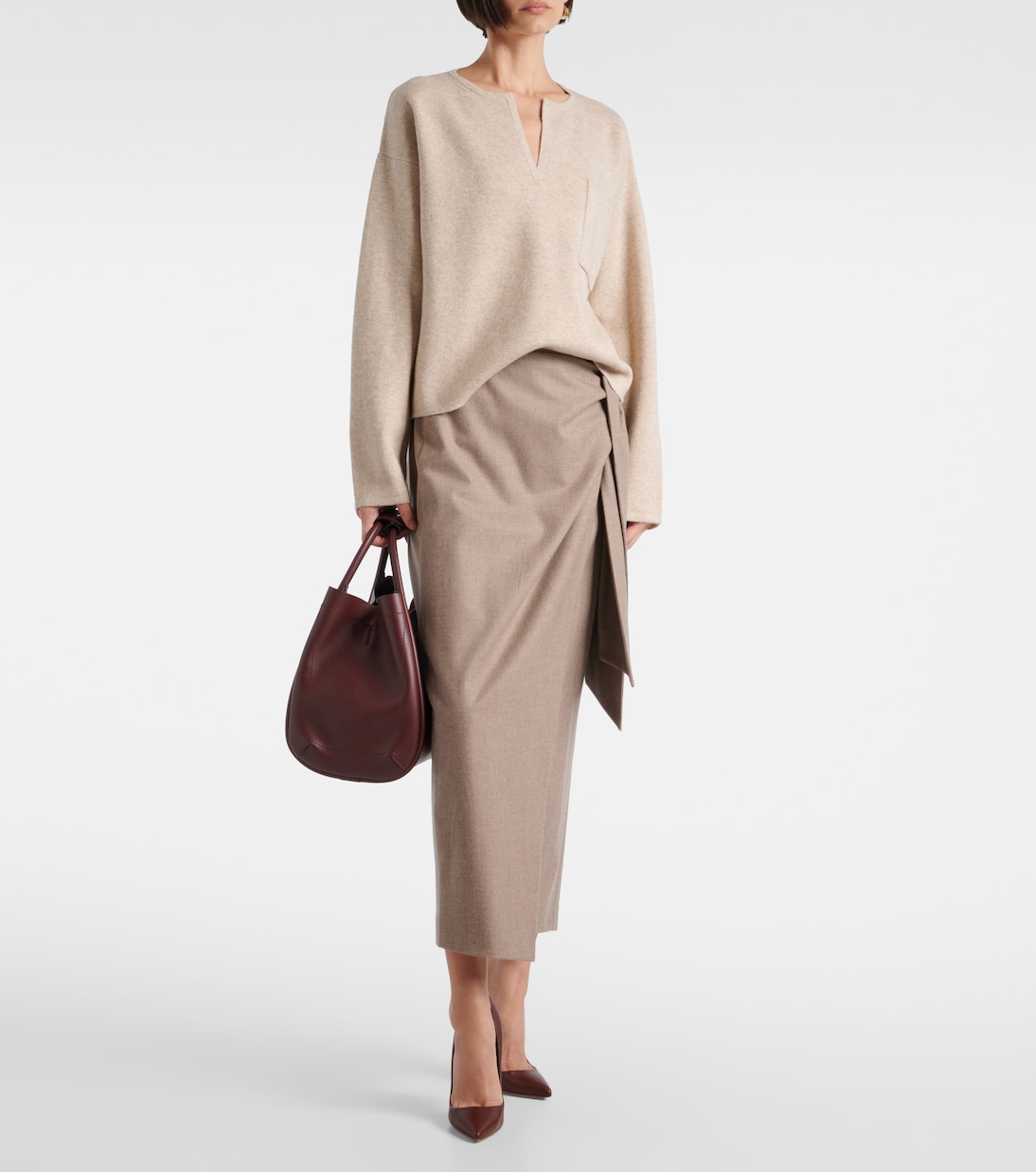 Tote Marin Medium aus Leder | Max Mara