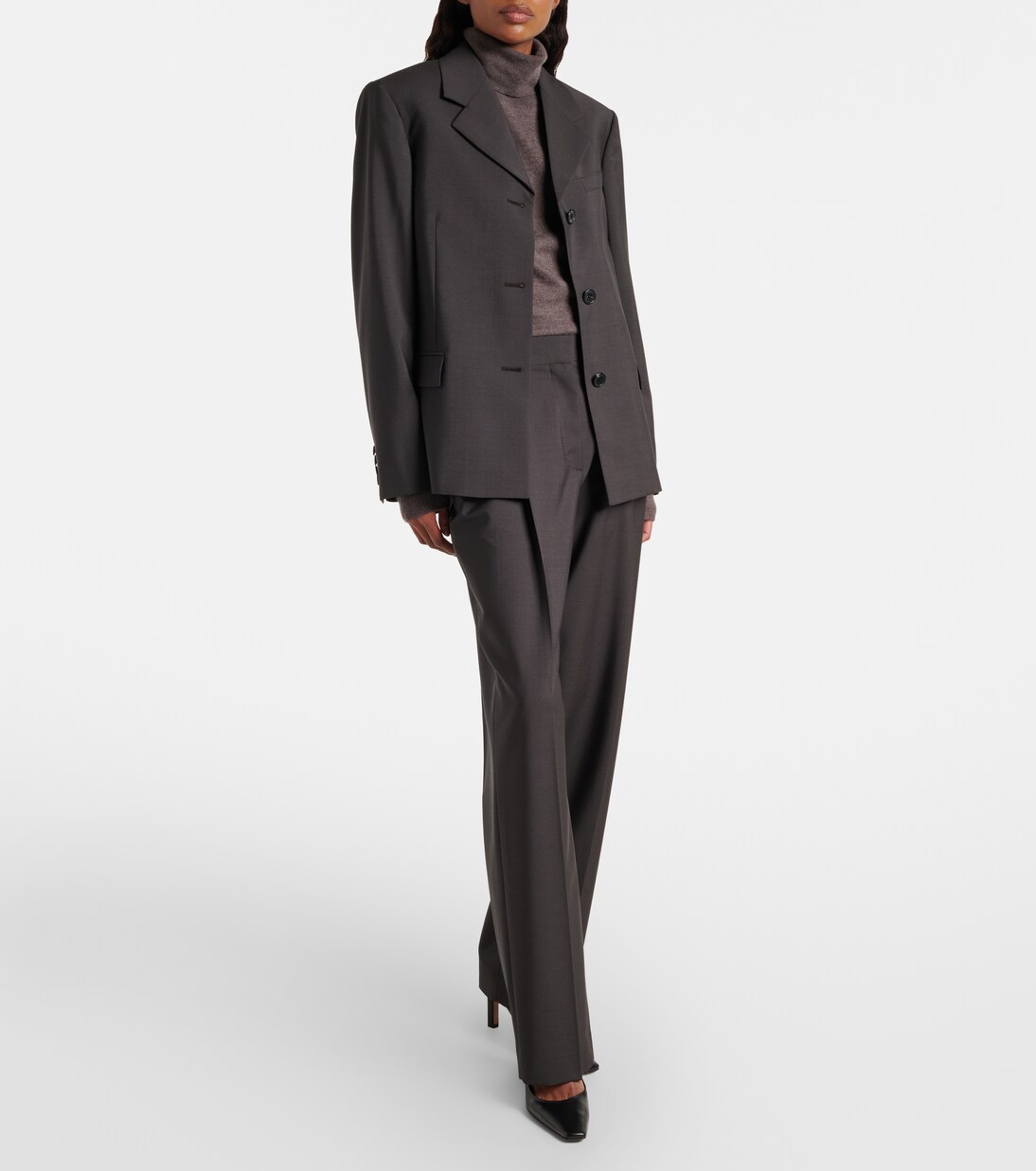 Faelan wool and mohair jacket | The Row