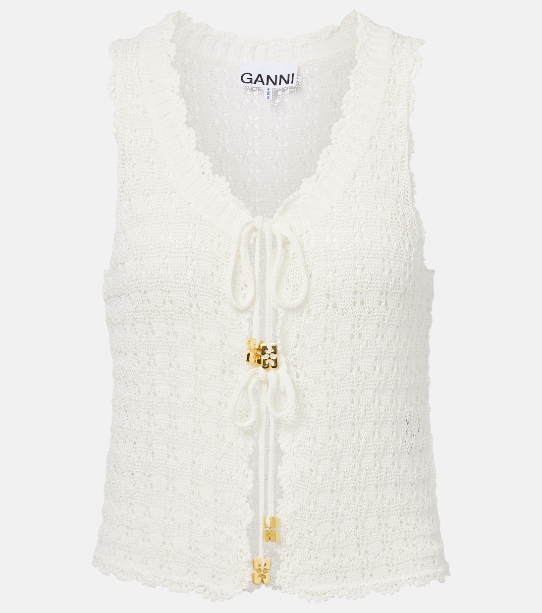Crochet top  | Ganni