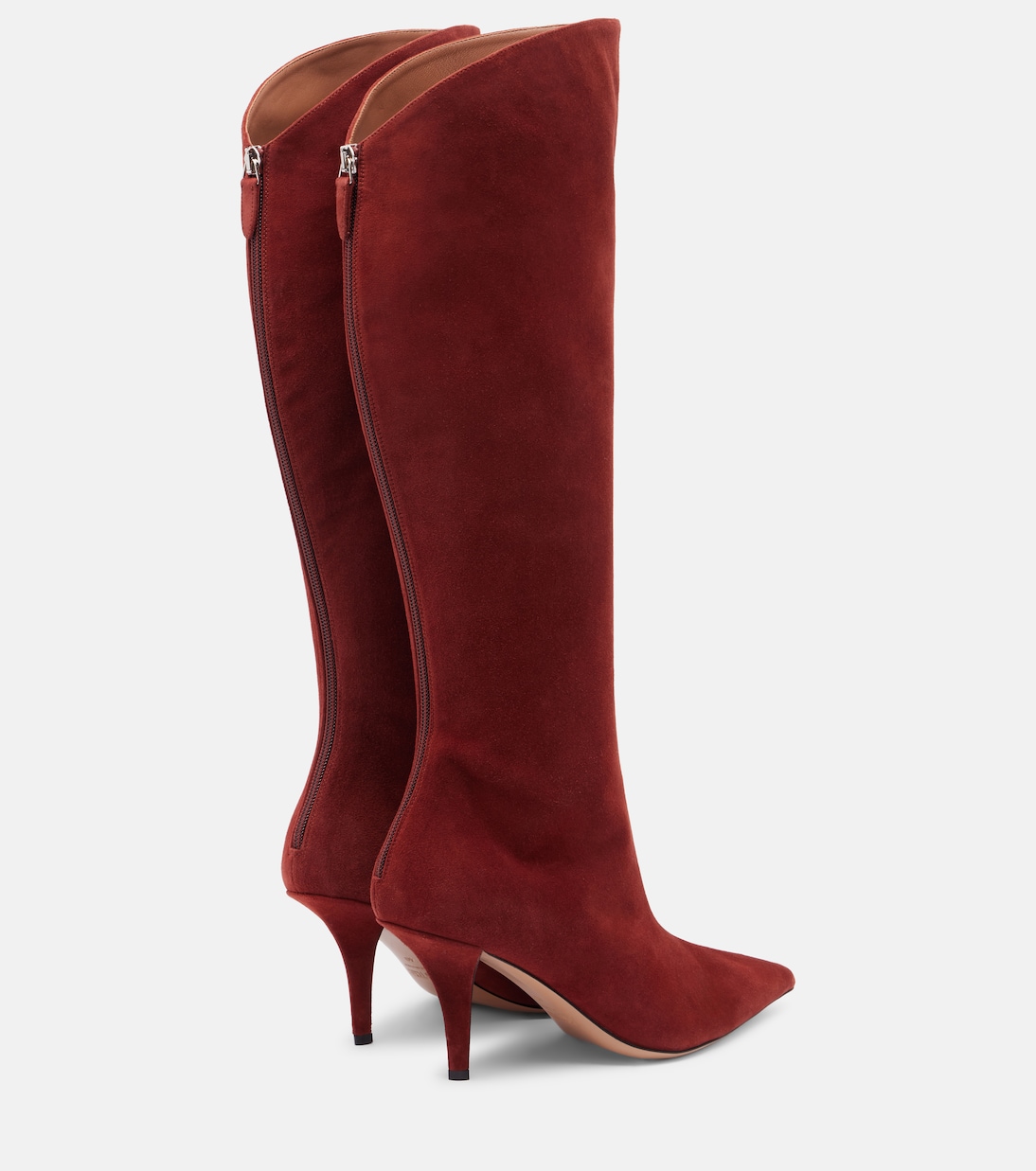 Bottes Jessica 75 en daim | Paris Texas
