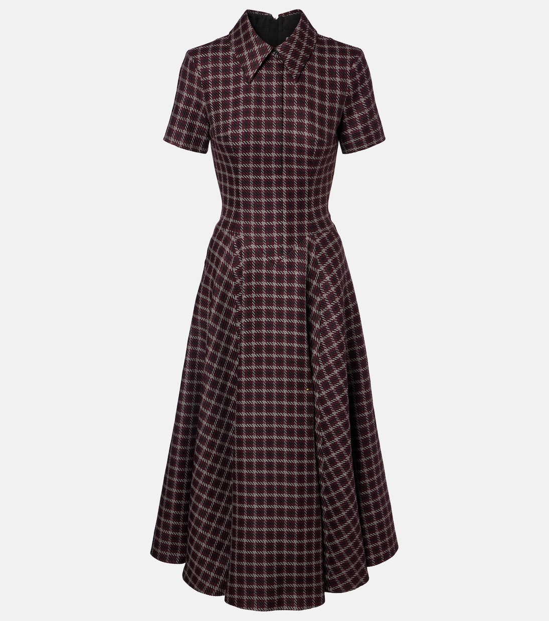 Jody houndstooth wool-blend midi dress | Emilia Wickstead