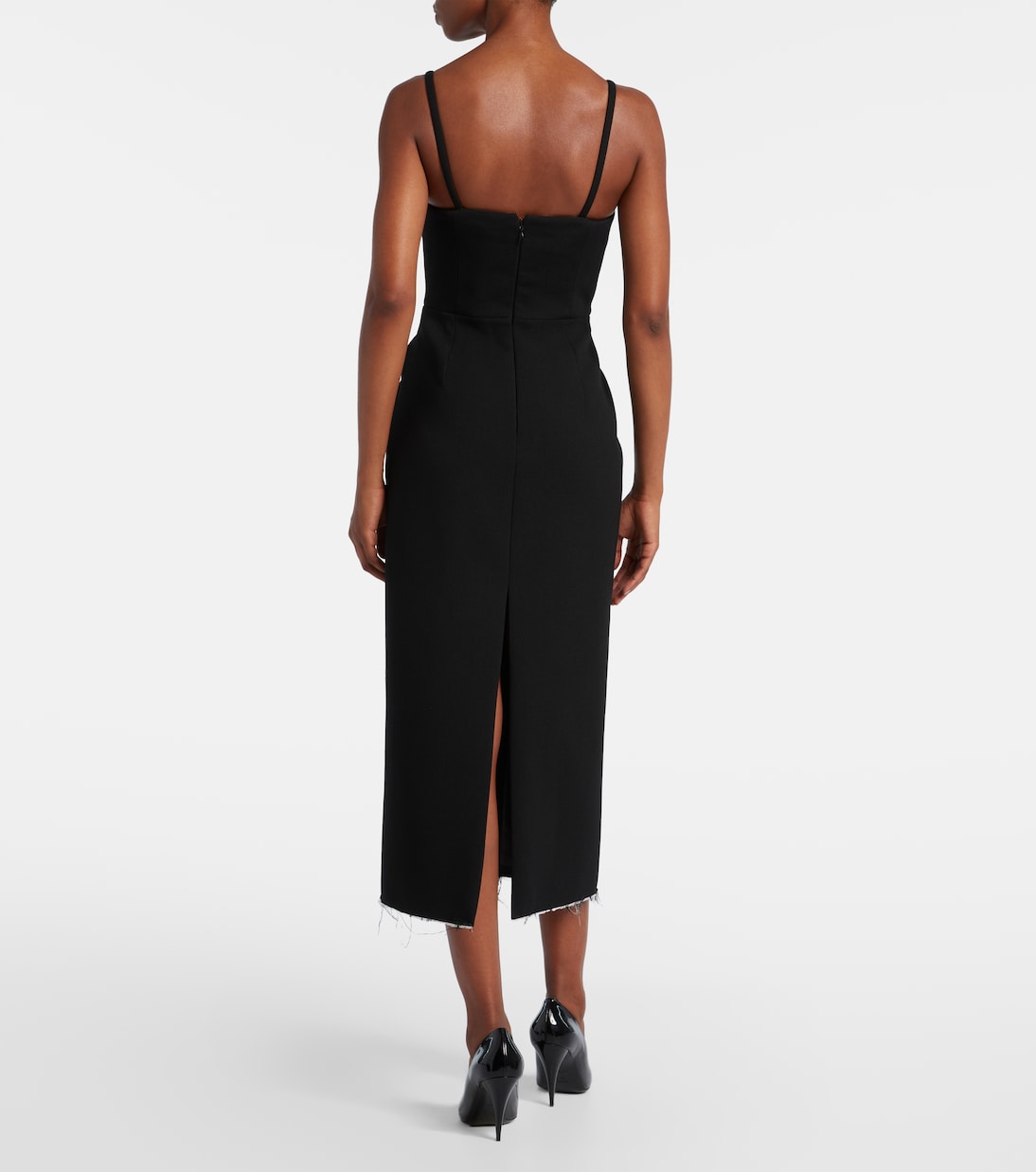 New Fury wool-blend bustier dress | Givenchy