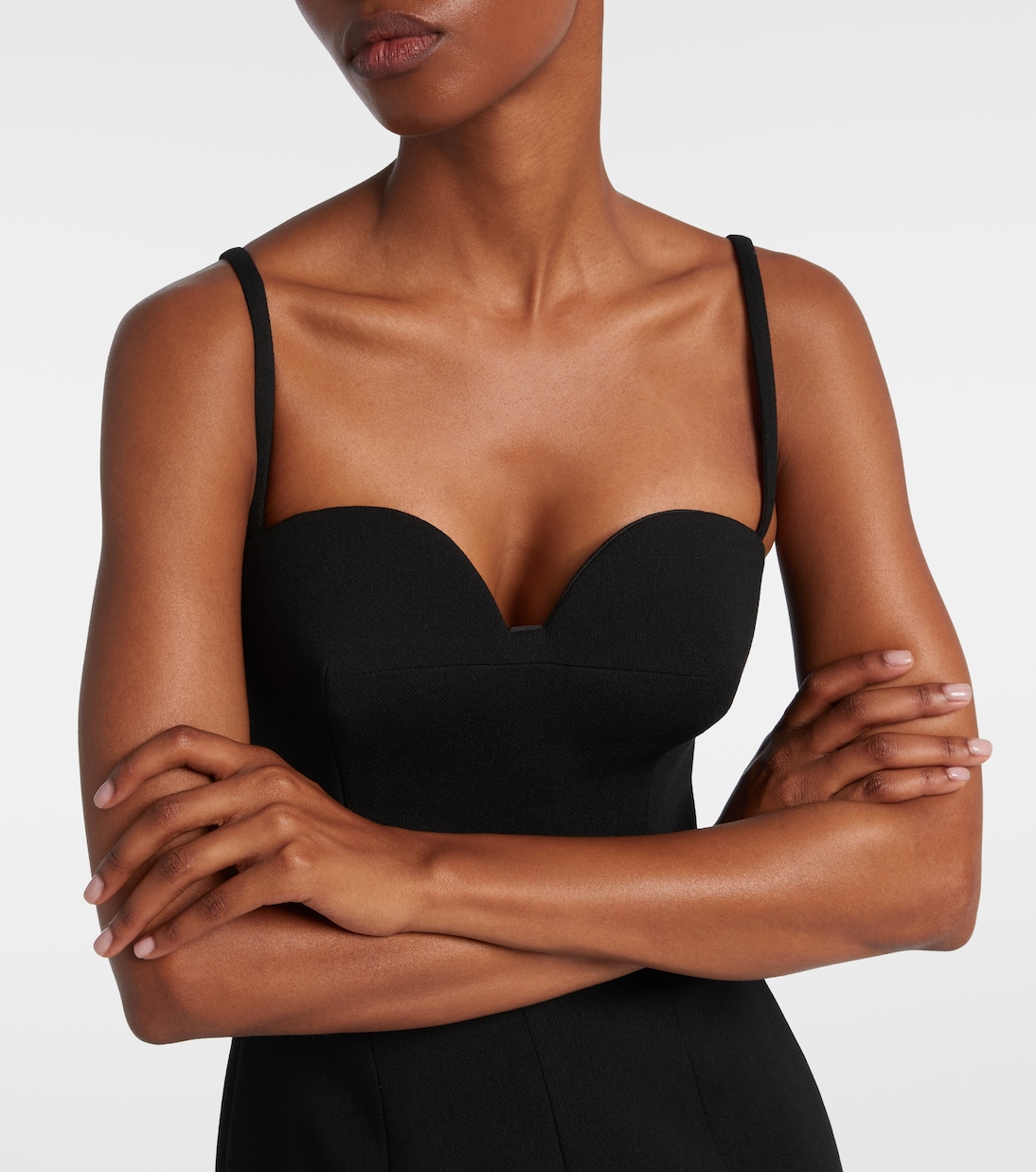 New Fury wool-blend bustier dress | Givenchy