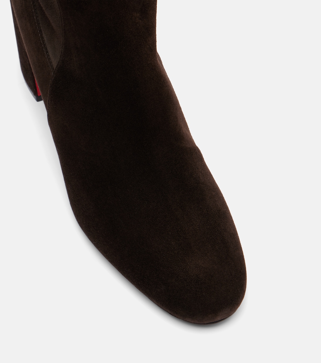 Overknee-Stiefel Loo 85 aus Veloursleder | Christian Louboutin
