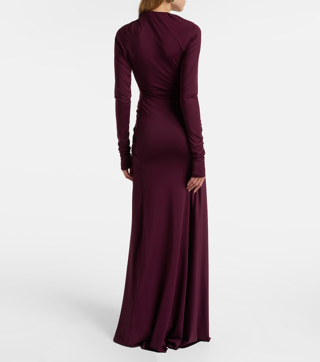 Gathered jersey gown | Victoria Beckham