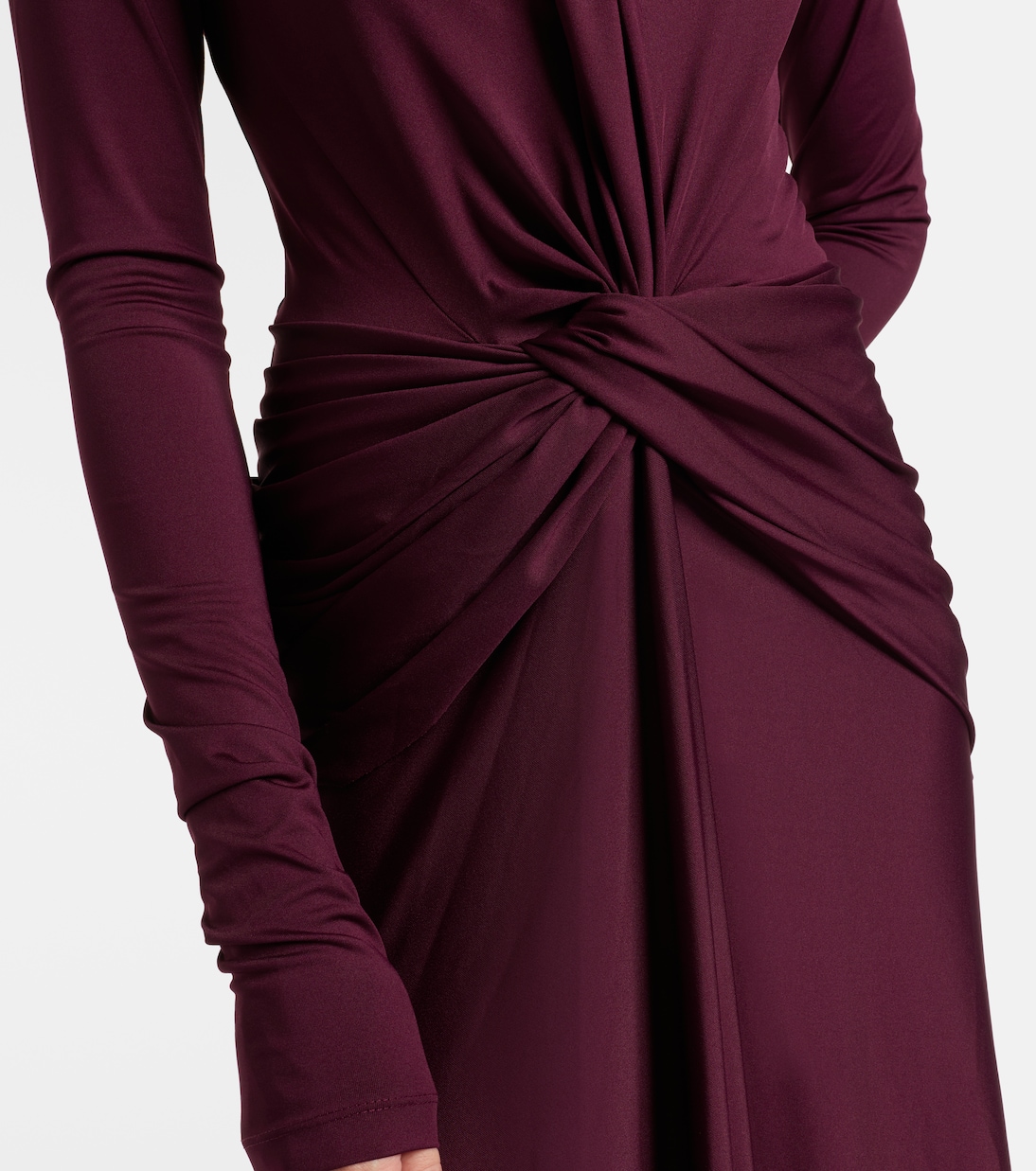 Gathered jersey gown | Victoria Beckham