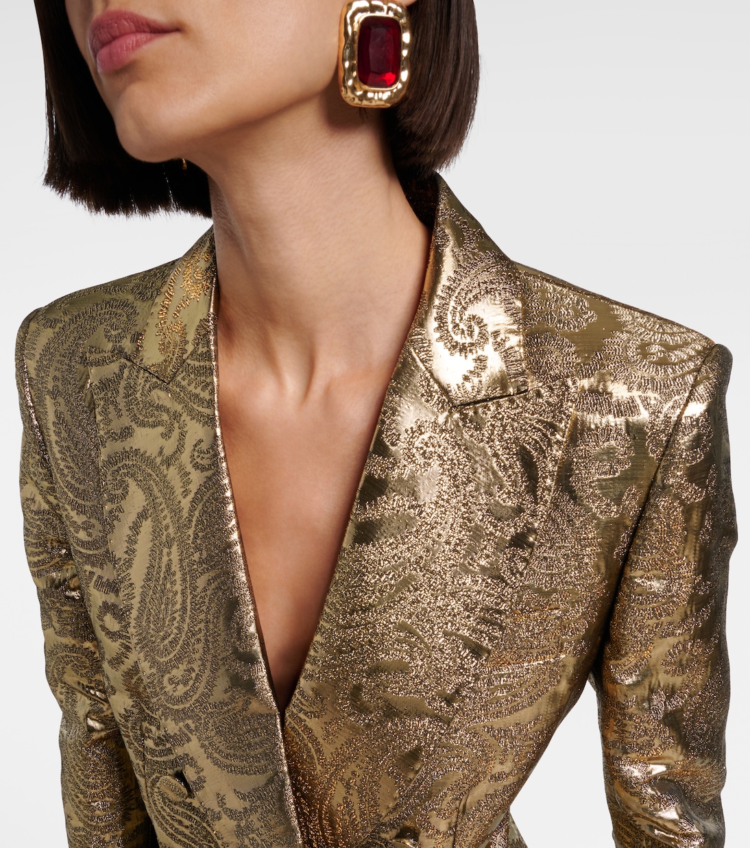 Paisley brocade blazer | Etro