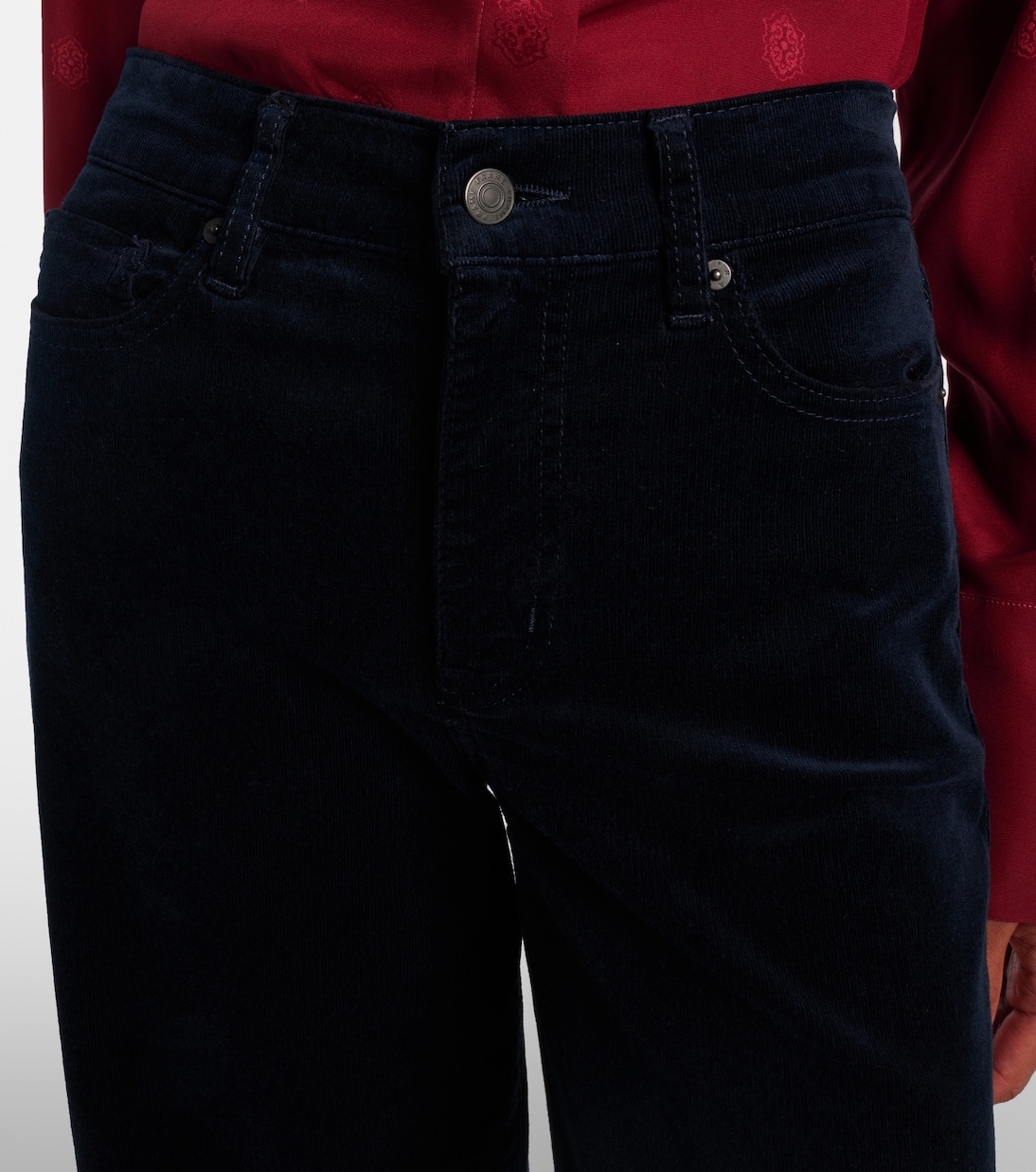 Le Slim Palazzo high-rise wide-leg jeans | Frame