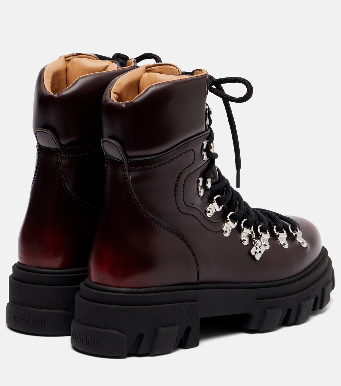 Platform combat boots | Ganni