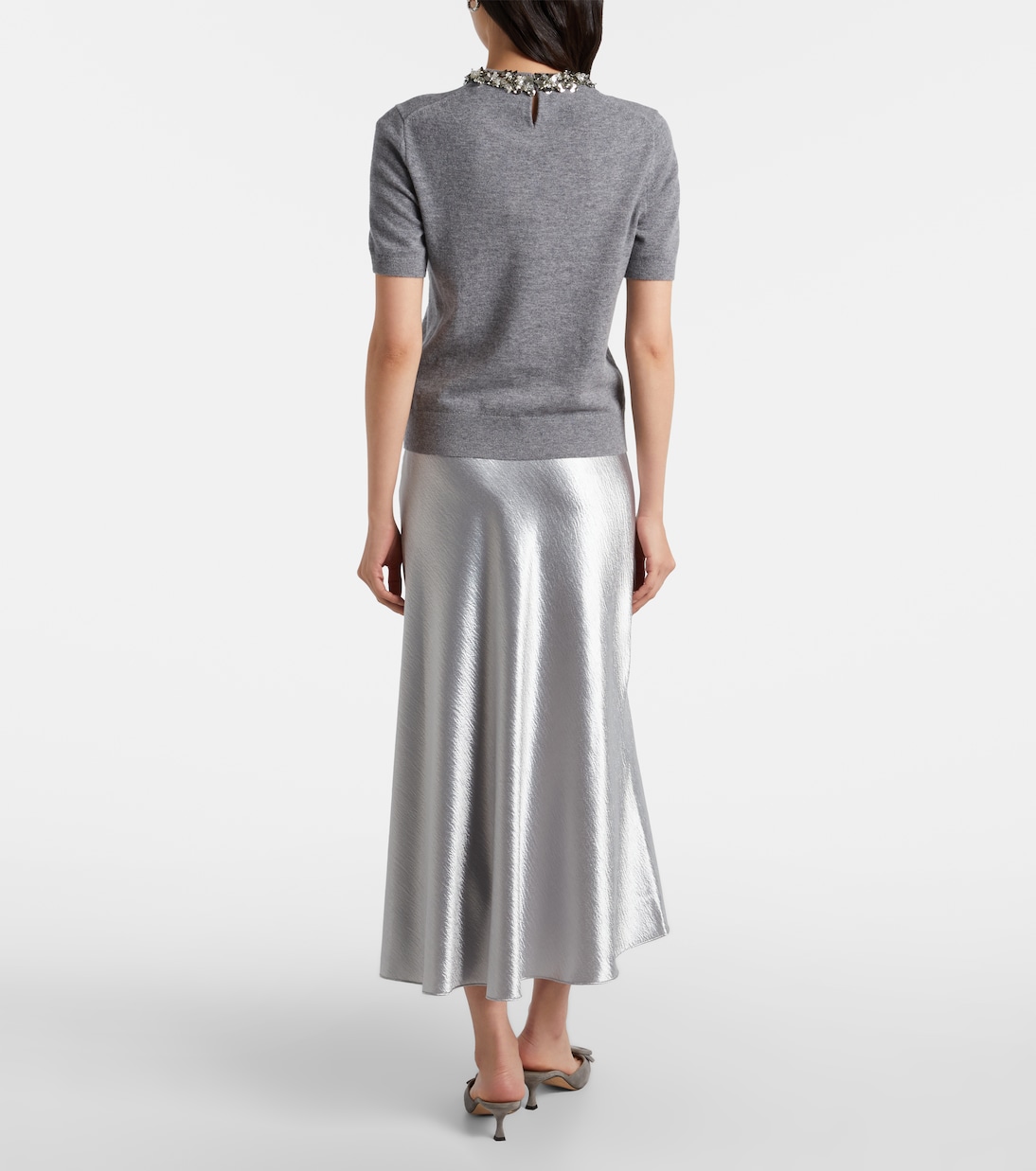 Gonna midi in raso | Tory Burch