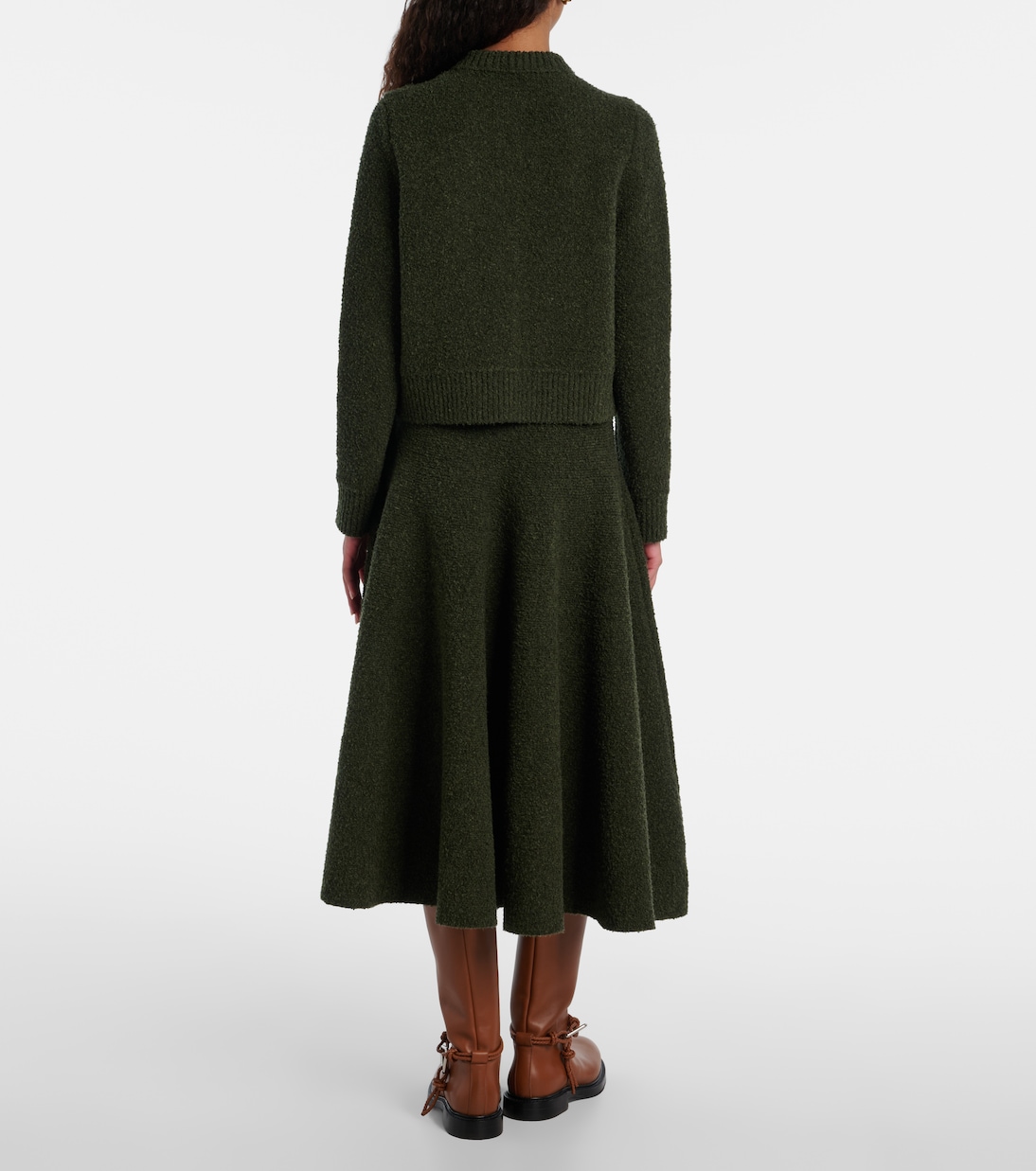 Cárdigan Knot en mezcla de algodón y lana | Bottega Veneta