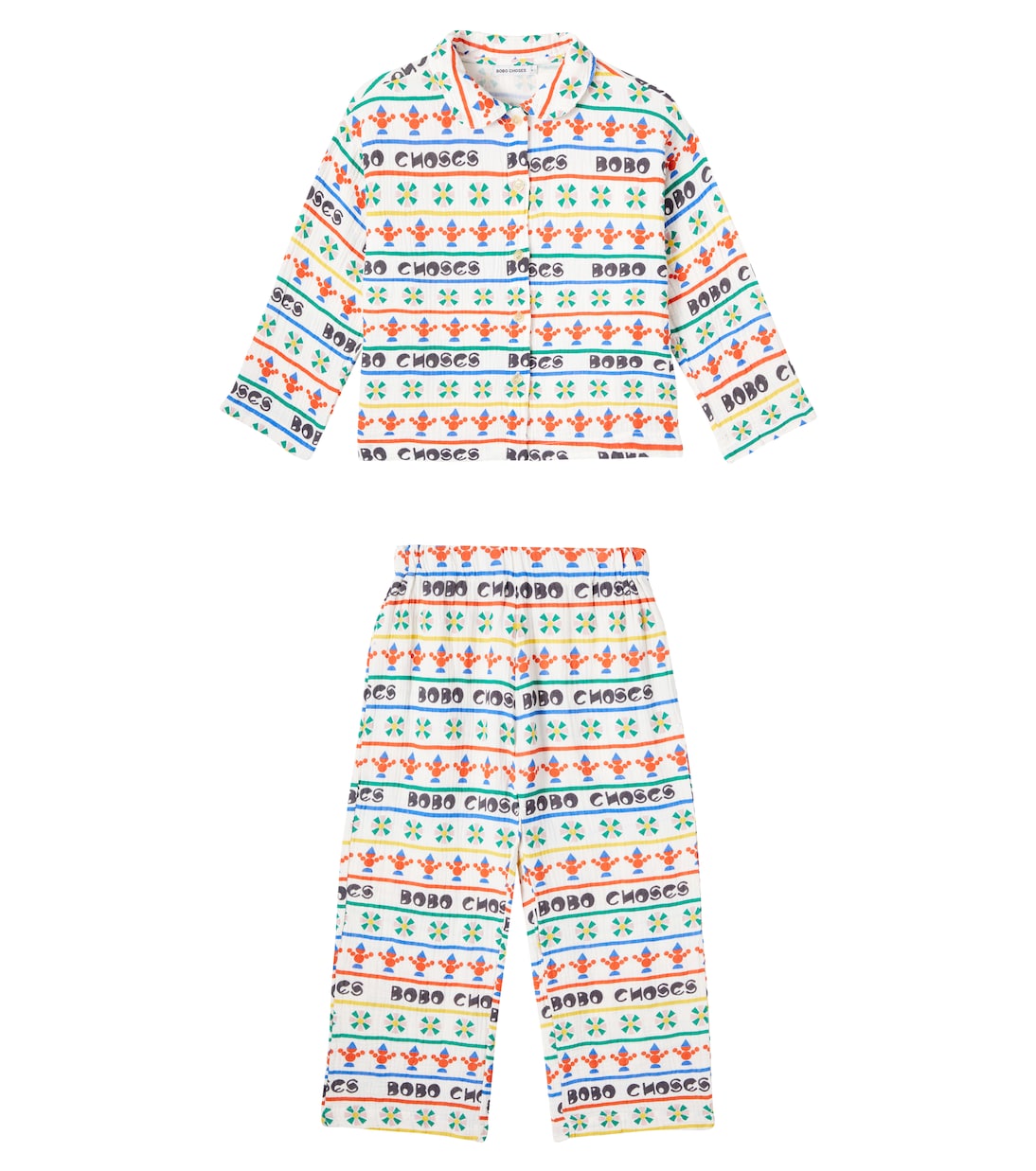 Bedruckter Pyjama aus Baumwolle | Bobo Choses